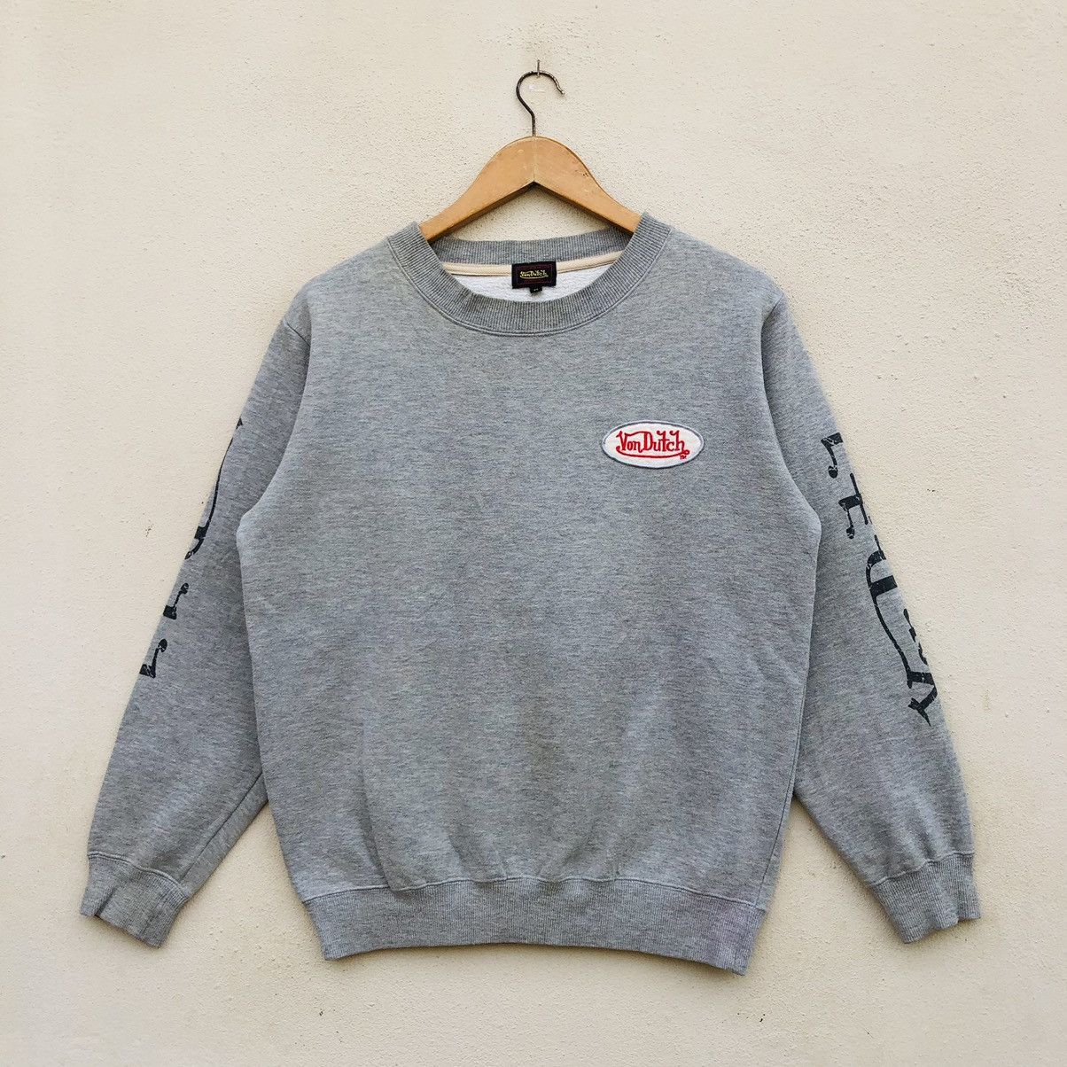 Vintage × Von Dutch Vintage VON DUTCH KUSTOM MADE BIG LOGO Sweatshirt Size US M / EU 48-50 / 2 - 3 Thumbnail