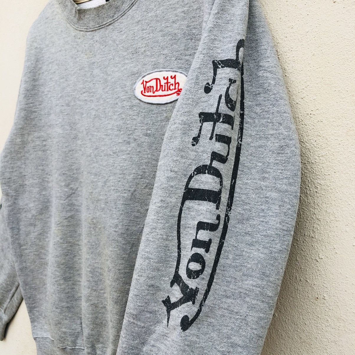 Vintage × Von Dutch Vintage VON DUTCH KUSTOM MADE BIG LOGO Sweatshirt Size US M / EU 48-50 / 2 - 8 Thumbnail