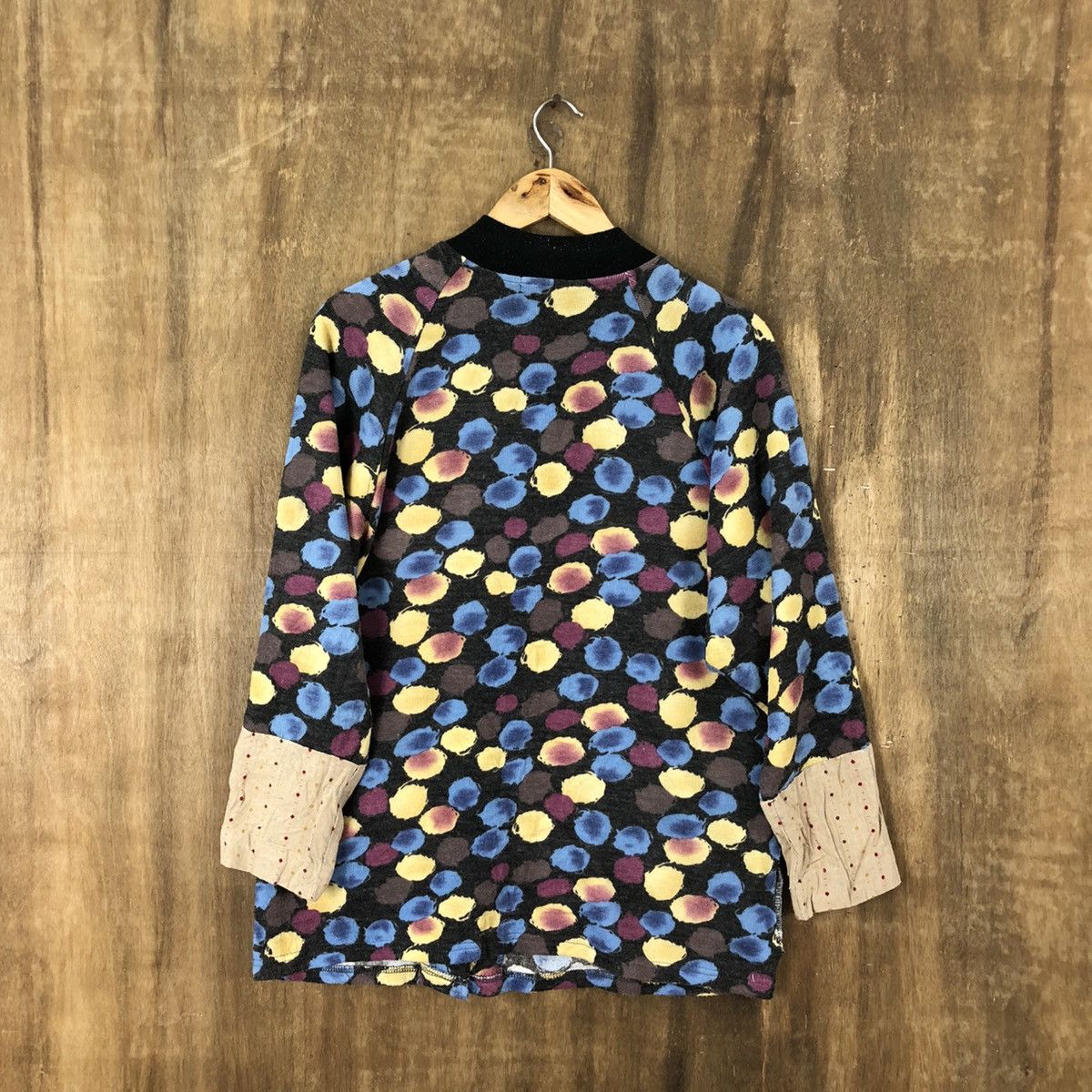 Aran Isles Knitwear × Japanese Brand D.Three Multicolor Cardigan Knitwear #022 Size US M / EU 48-50 / 2 - 7 Thumbnail
