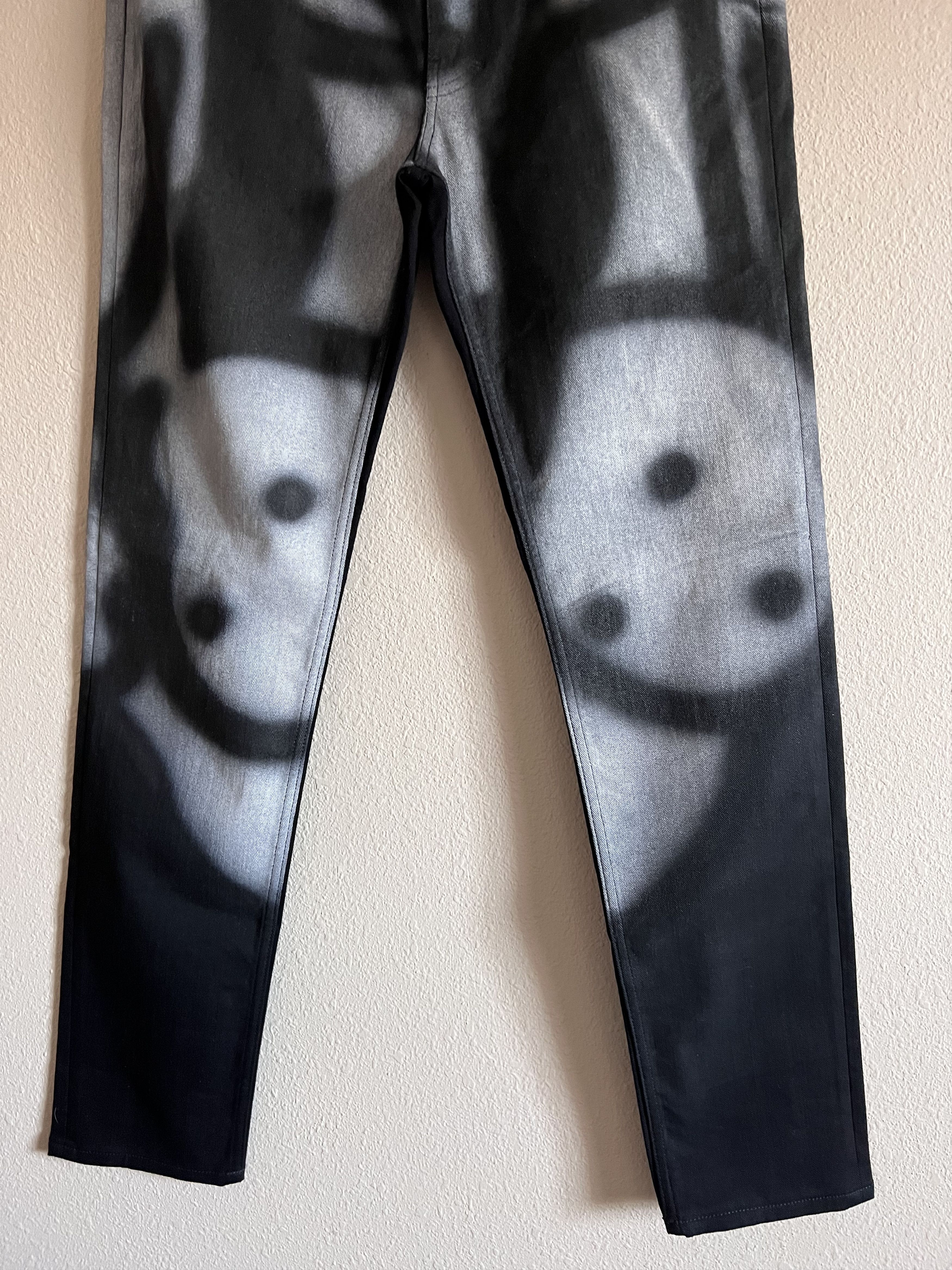 Givenchy Givenchy Chito Grafitti Dog Jeans in Black Size US 30 / EU 46 - 3 Thumbnail