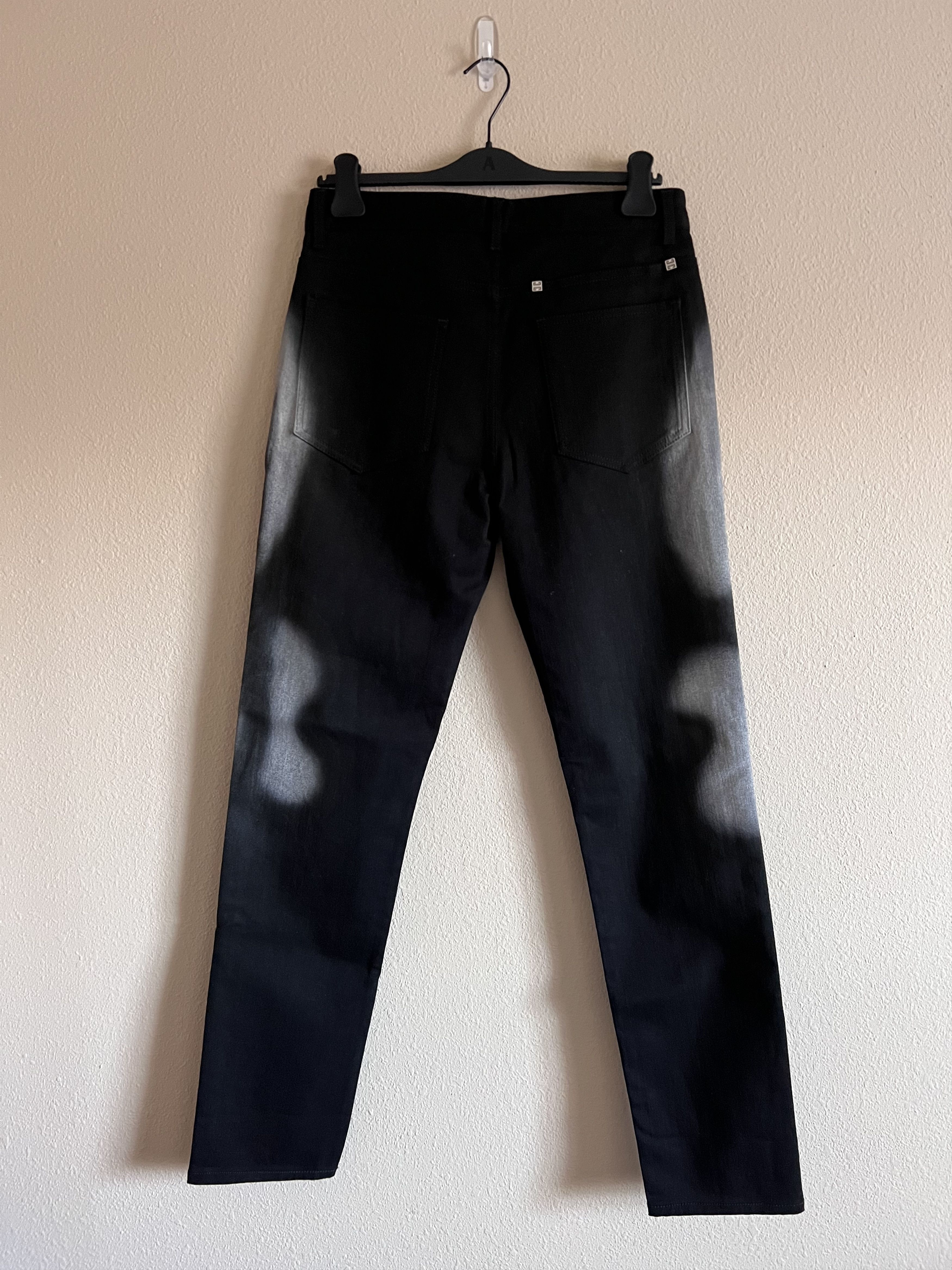 Givenchy Givenchy Chito Grafitti Dog Jeans in Black Size US 30 / EU 46 - 4 Thumbnail