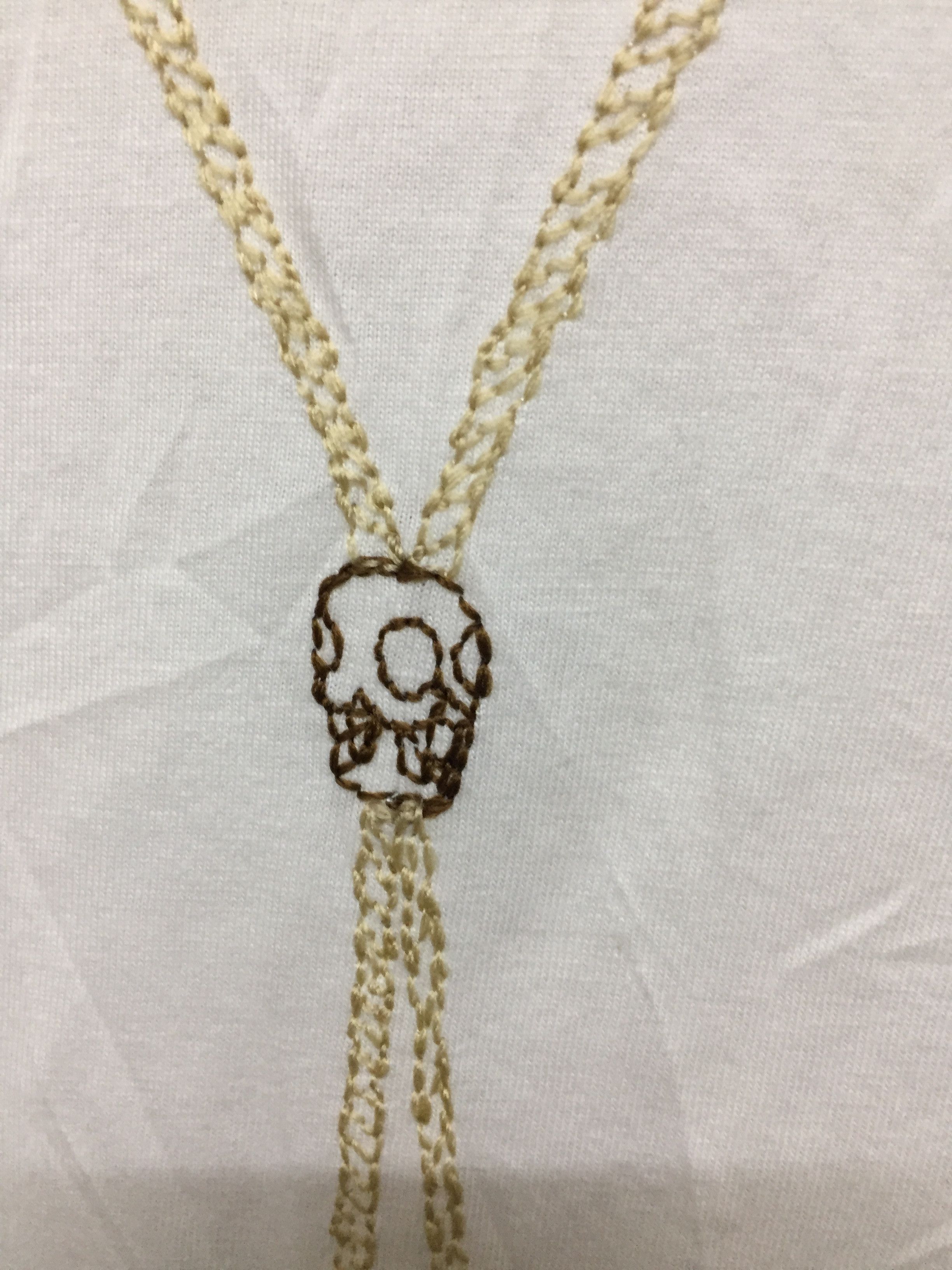 FACTOTUM × Japanese Brand Goros necklace embroidered tee Size US M / EU 48-50 / 2 - 7 Thumbnail