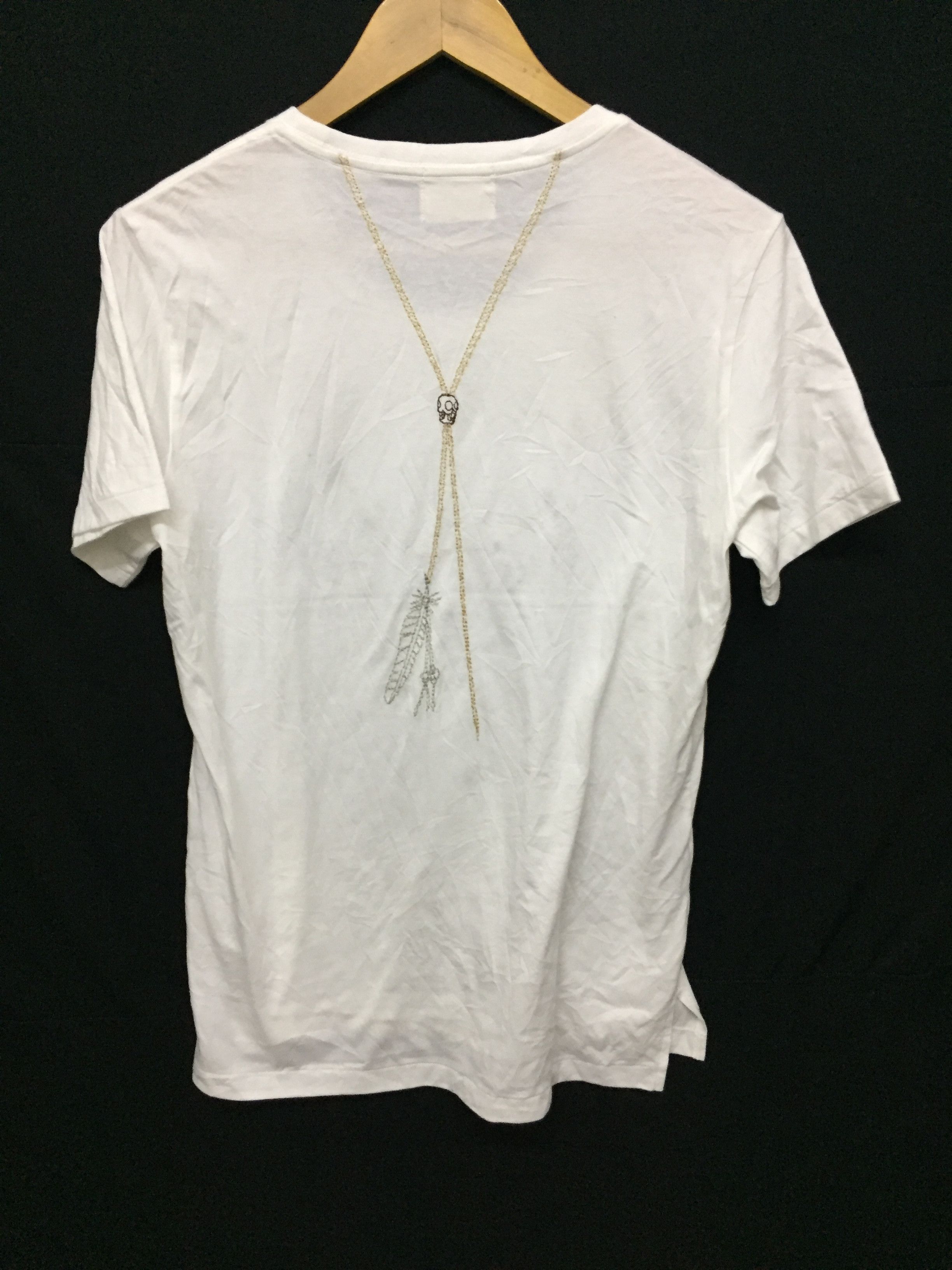 FACTOTUM × Japanese Brand Goros necklace embroidered tee Size US M / EU 48-50 / 2 - 6 Thumbnail