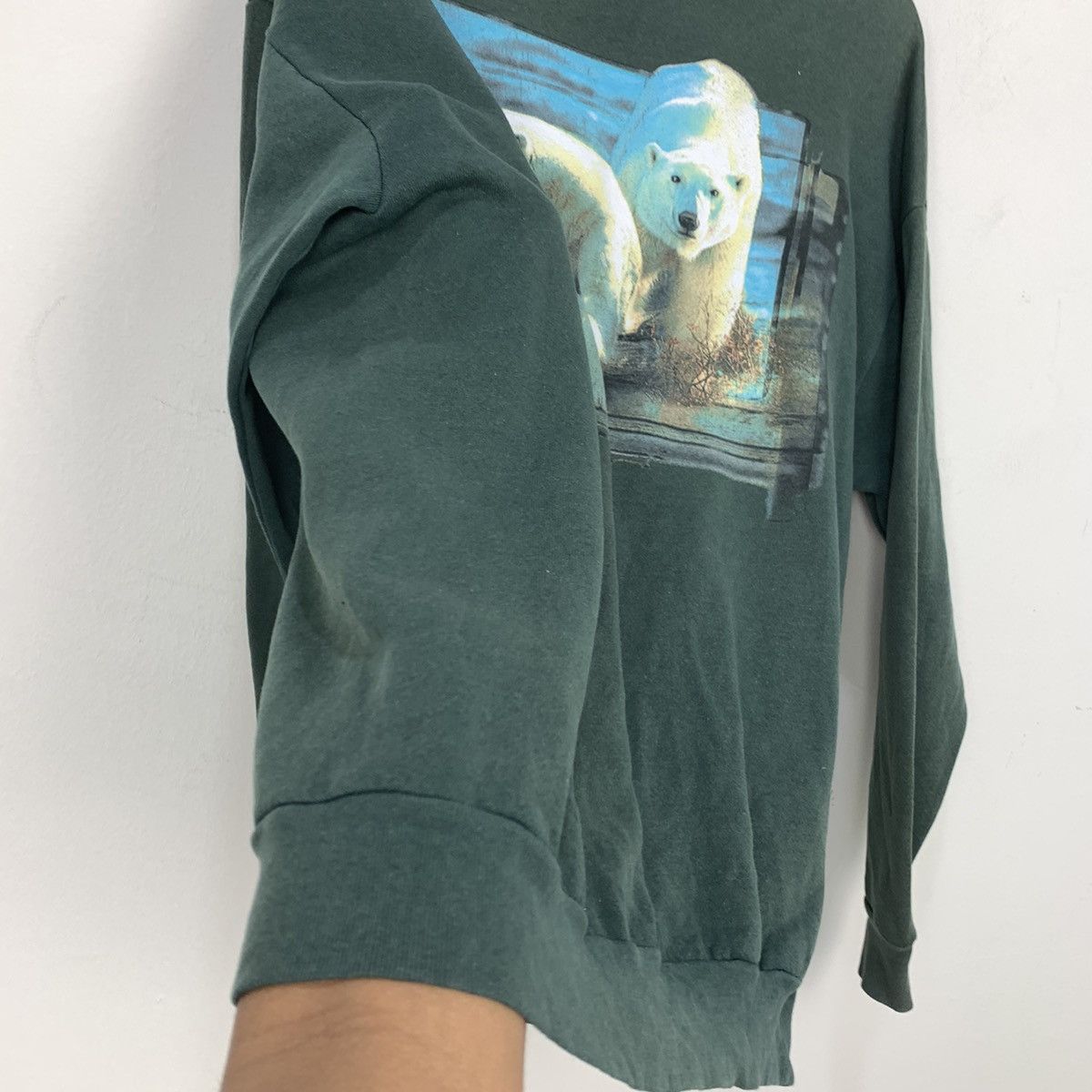 Habitat × Lee × Vintage Vintage LEE SEAWORLD Habitat Grizzly Wild Bear Sweatshirt Size US L / EU 52-54 / 3 - 14 Thumbnail