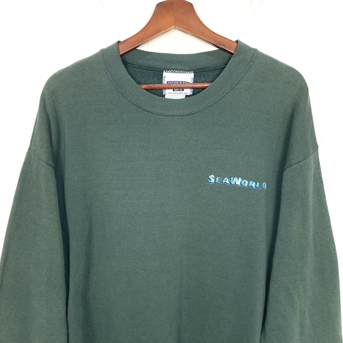 Habitat × Lee × Vintage Vintage LEE SEAWORLD Habitat Grizzly Wild Bear Sweatshirt Size US L / EU 52-54 / 3 - 3 Thumbnail