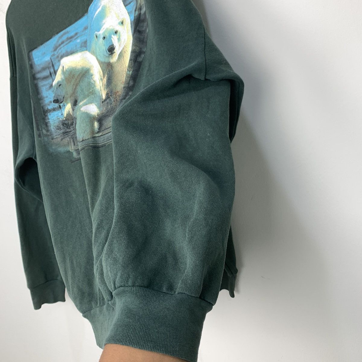 Habitat × Lee × Vintage Vintage LEE SEAWORLD Habitat Grizzly Wild Bear Sweatshirt Size US L / EU 52-54 / 3 - 15 Thumbnail
