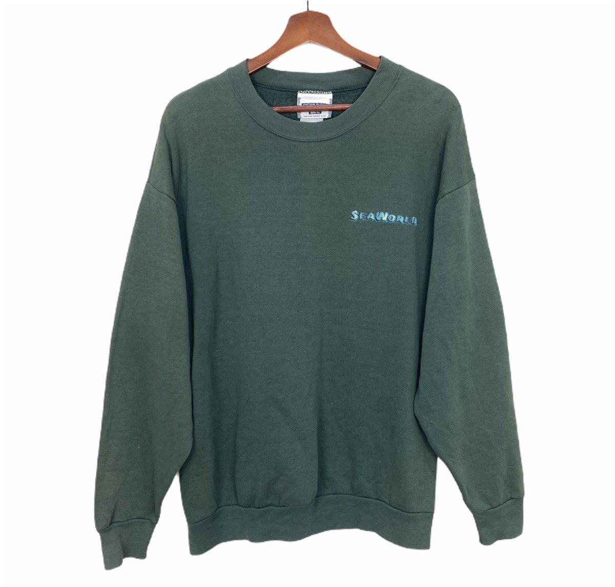 Habitat × Lee × Vintage Vintage LEE SEAWORLD Habitat Grizzly Wild Bear Sweatshirt Size US L / EU 52-54 / 3 - 2 Thumbnail