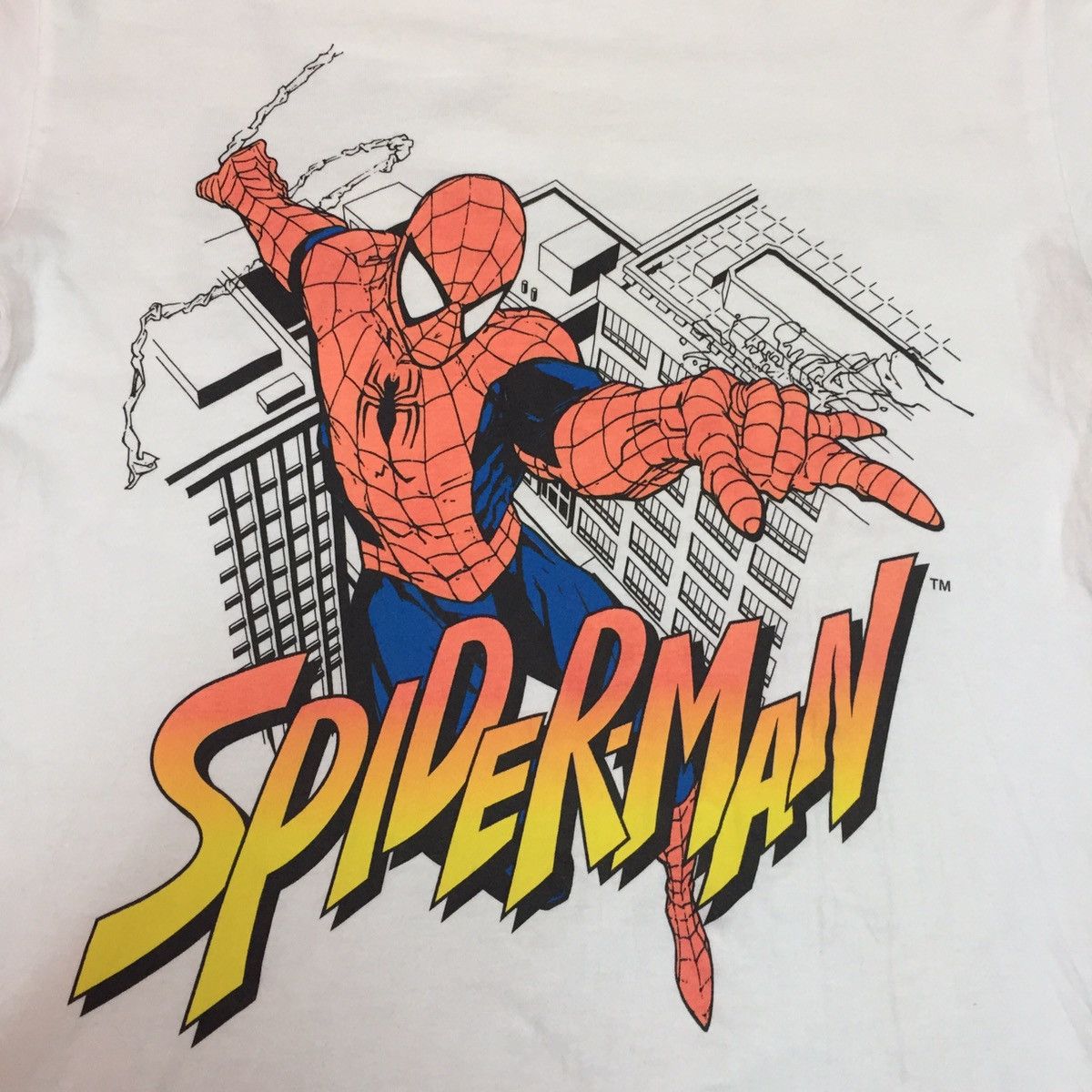 Marvel Comics Vintage spiderman marvel X universal studios double sided Size US S / EU 44-46 / 1 - 2 Thumbnail