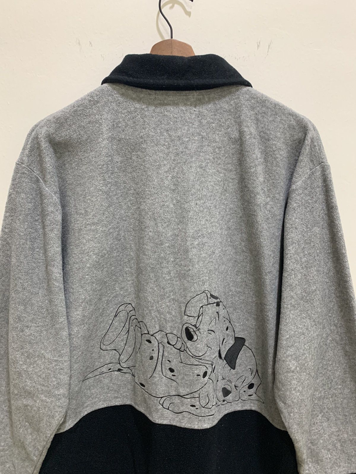 Cartoon Network × Disney 101 DALMATIAN Vntg 90s Disney Erny Fleece Sweatshirt Jacket Size US L / EU 52-54 / 3 - 13 Thumbnail