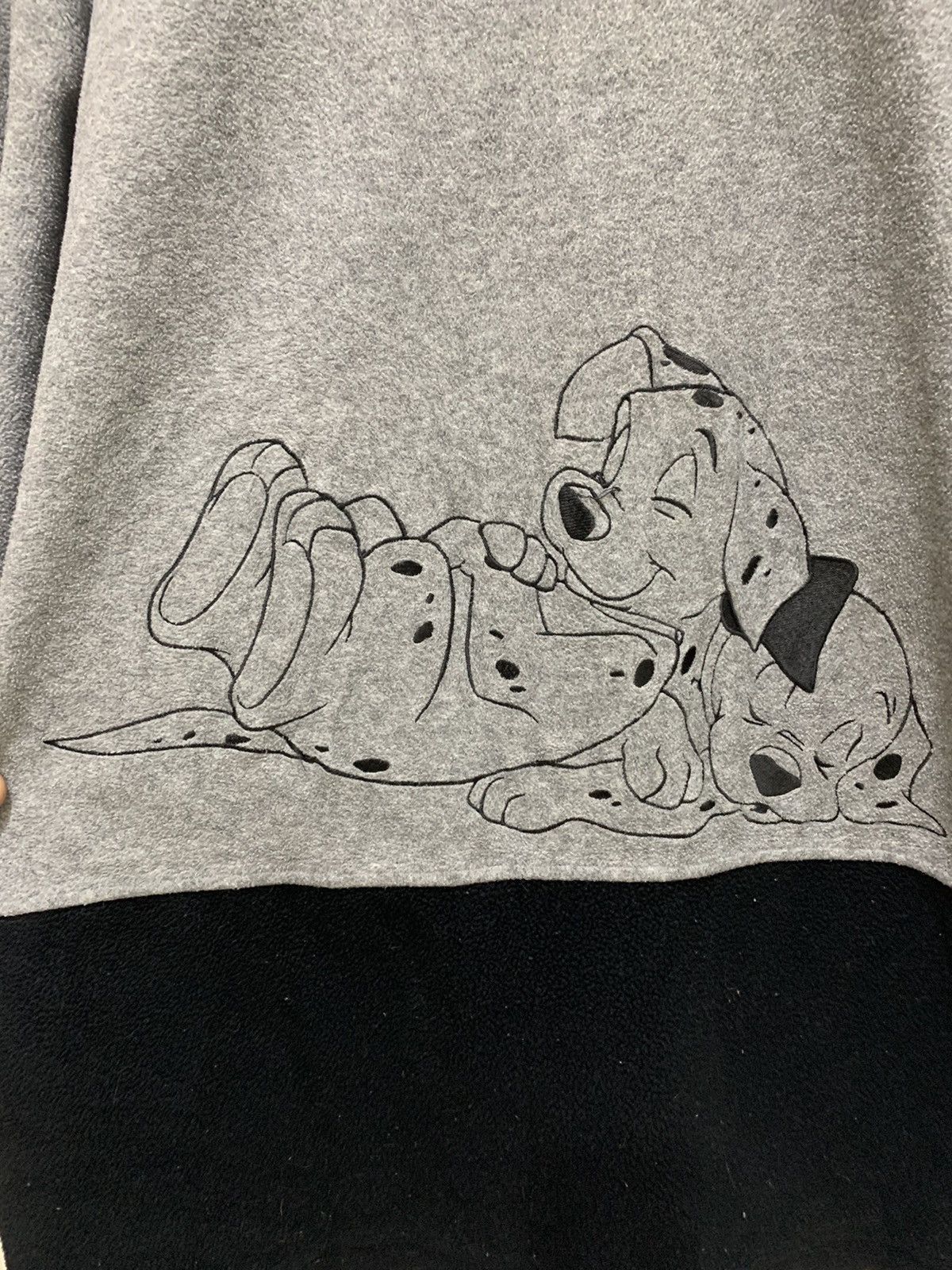 Cartoon Network × Disney 101 DALMATIAN Vntg 90s Disney Erny Fleece Sweatshirt Jacket Size US L / EU 52-54 / 3 - 19 Thumbnail