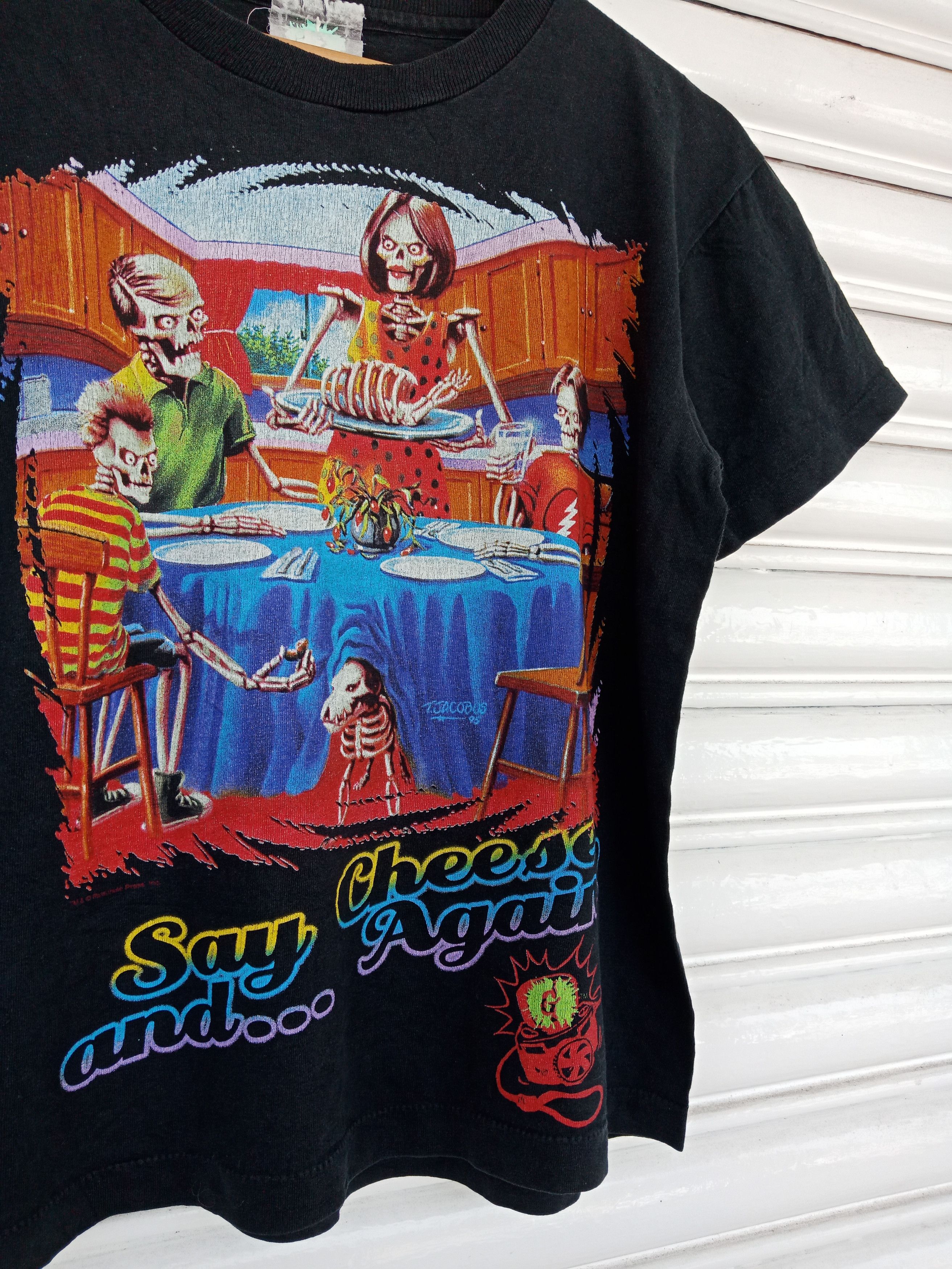 Expert Horror × Vintage Vintage Goosebumps Say Cheese & Again SIZE S Size US S / EU 44-46 / 1 - 6 Thumbnail