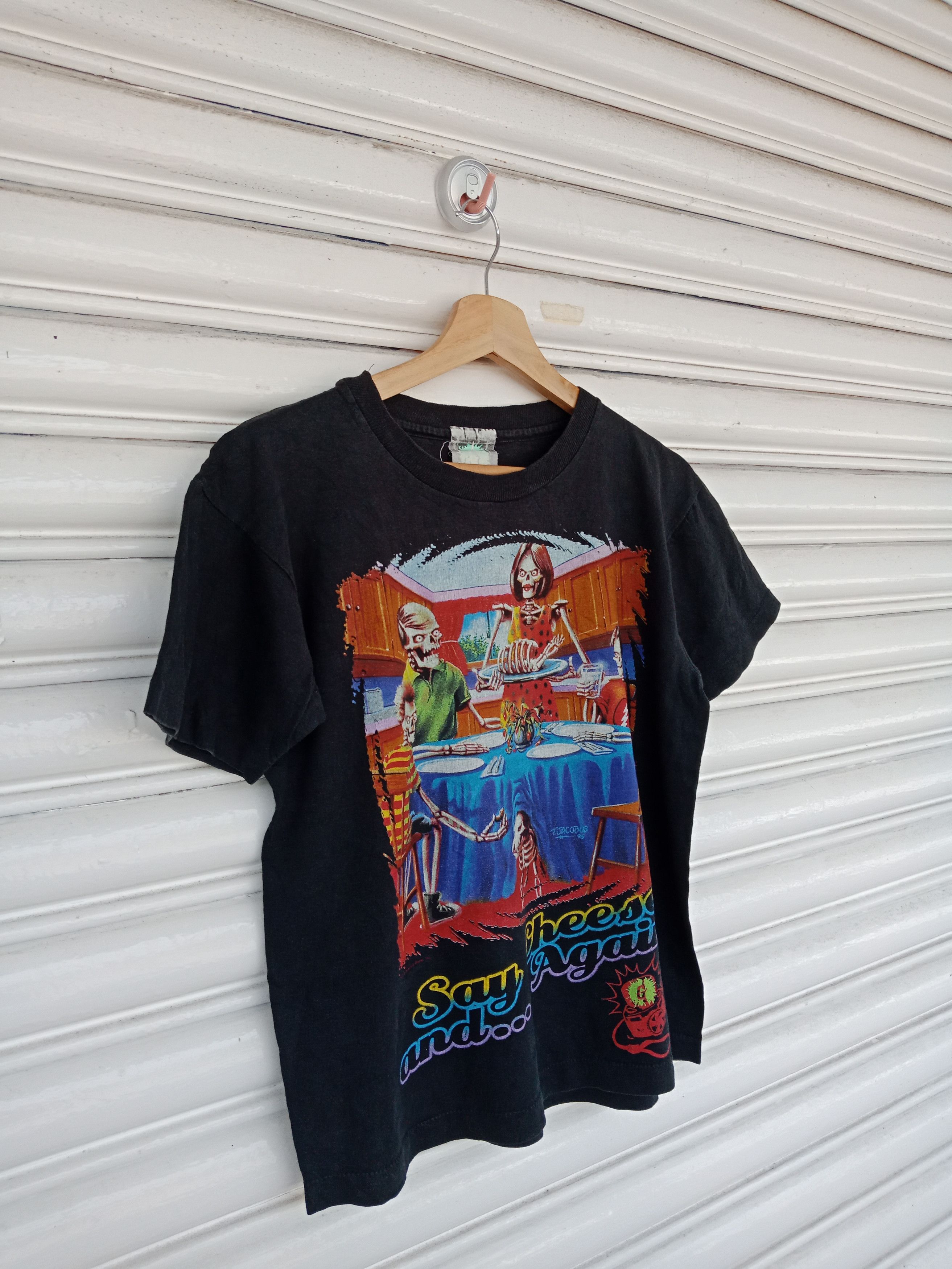 Expert Horror × Vintage Vintage Goosebumps Say Cheese & Again SIZE S Size US S / EU 44-46 / 1 - 4 Thumbnail