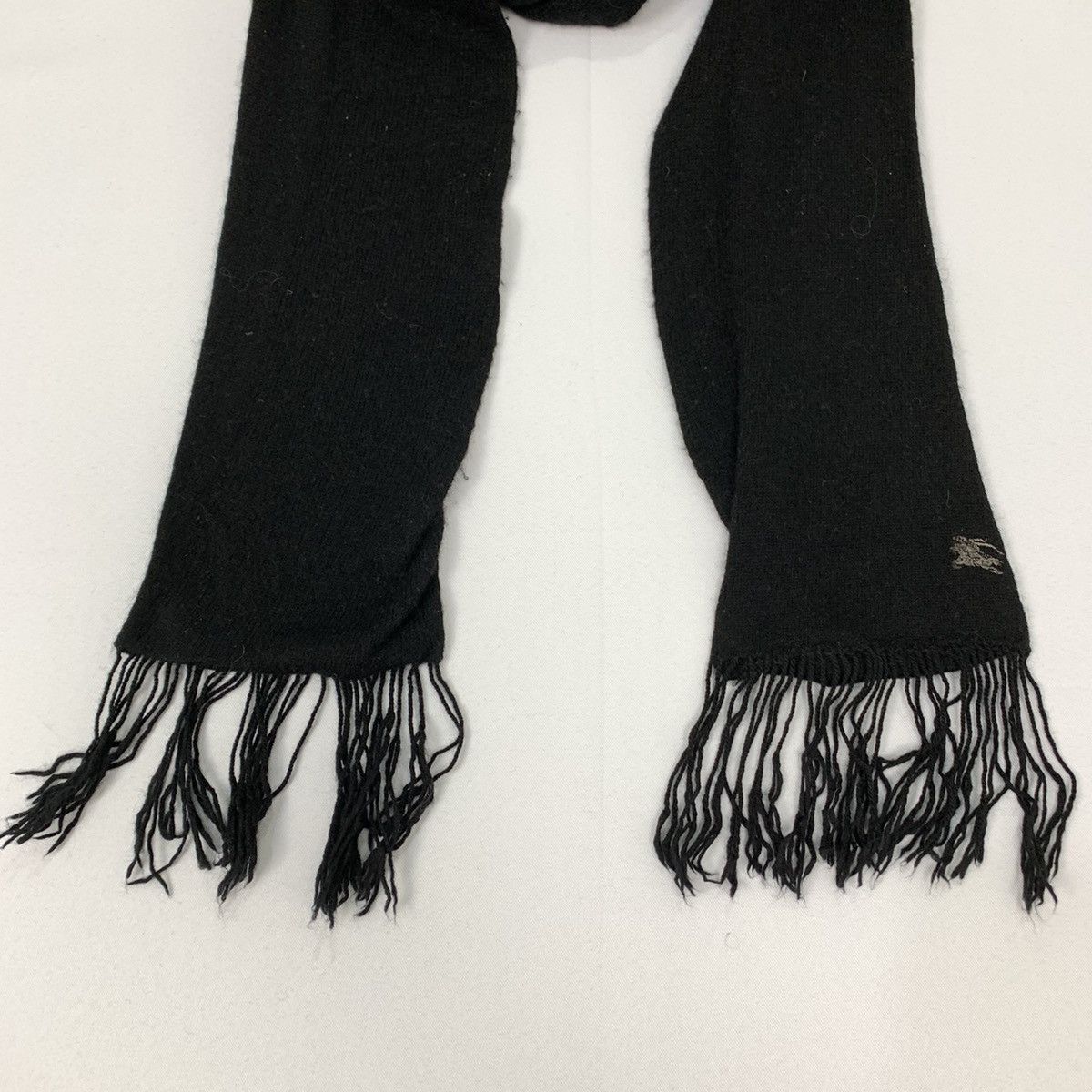 Burberry × Other BURBERRY LONDON Blue Label Embroidered Curved Muffler Scarf Size ONE SIZE - 5 Thumbnail