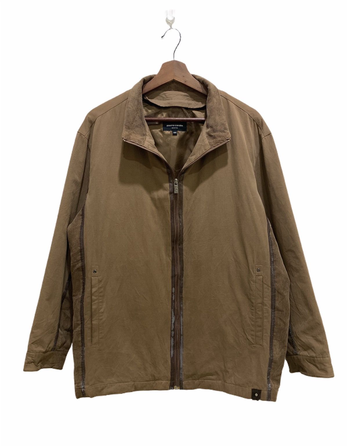 Other × Pierre Cardin PIERRE CARDIN PARIS Vtg Zipper Corduroy Velour Light Jacket Size US XL / EU 56 / 4 - 3 Thumbnail