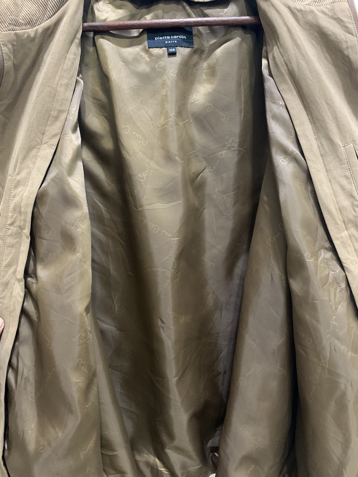 Other × Pierre Cardin PIERRE CARDIN PARIS Vtg Zipper Corduroy Velour Light Jacket Size US XL / EU 56 / 4 - 19 Thumbnail