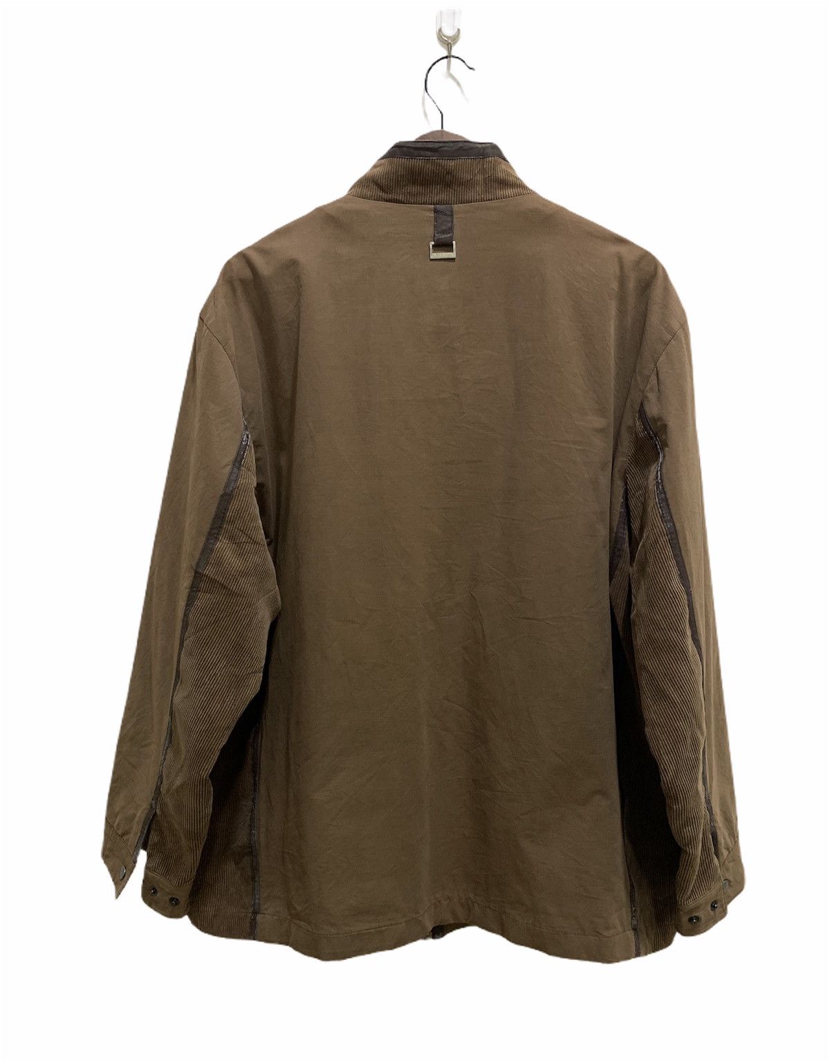 Other × Pierre Cardin PIERRE CARDIN PARIS Vtg Zipper Corduroy Velour Light Jacket Size US XL / EU 56 / 4 - 2 Thumbnail
