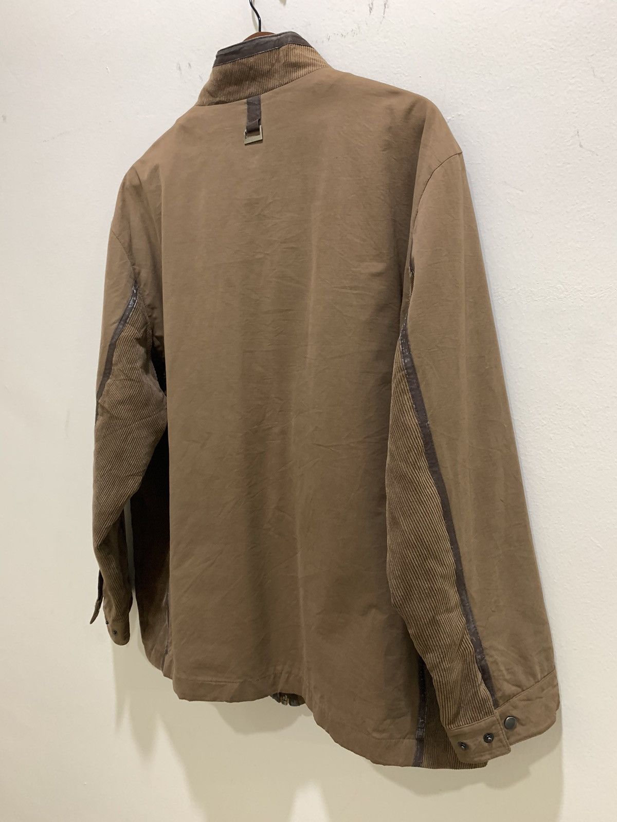 Other × Pierre Cardin PIERRE CARDIN PARIS Vtg Zipper Corduroy Velour Light Jacket Size US XL / EU 56 / 4 - 15 Thumbnail