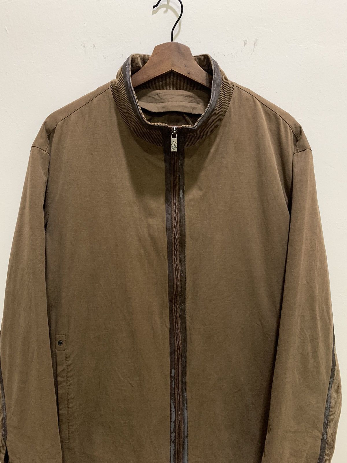 Other × Pierre Cardin PIERRE CARDIN PARIS Vtg Zipper Corduroy Velour Light Jacket Size US XL / EU 56 / 4 - 5 Thumbnail
