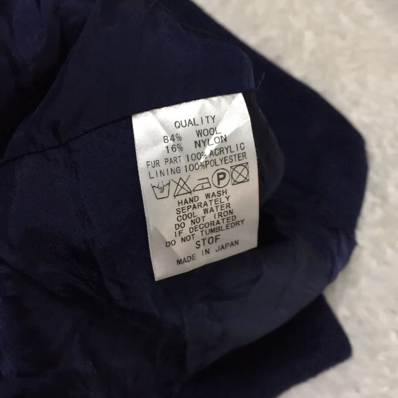Japanese Brand Stof Wool & Nylon Vest Made in Japan Size US M / EU 48-50 / 2 - 8 Thumbnail