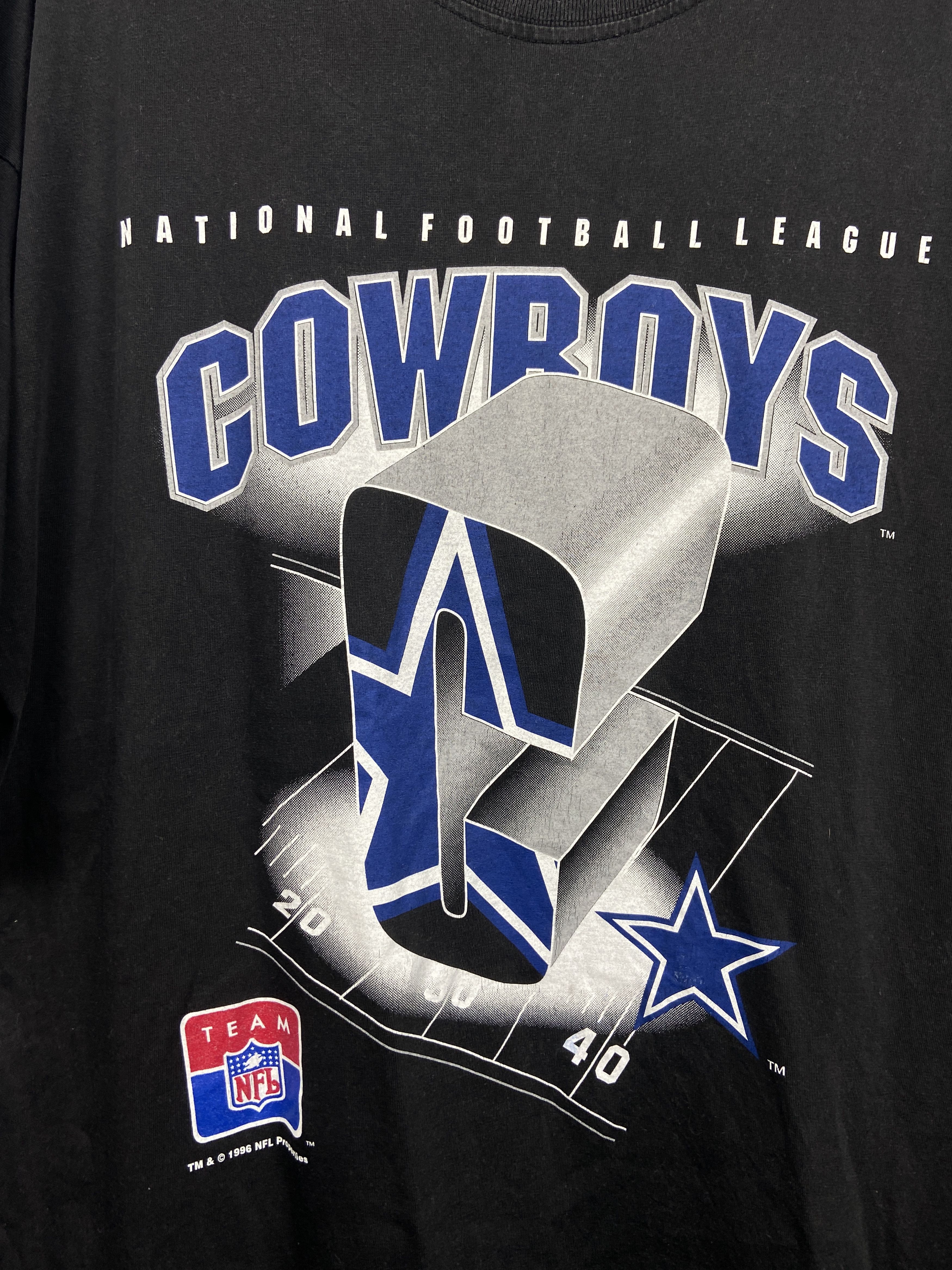 NFL Dallas Cowboys 1996 Vintage Nutmeg NFL Super Bowl Champions Size US XL / EU 56 / 4 - 2 Thumbnail