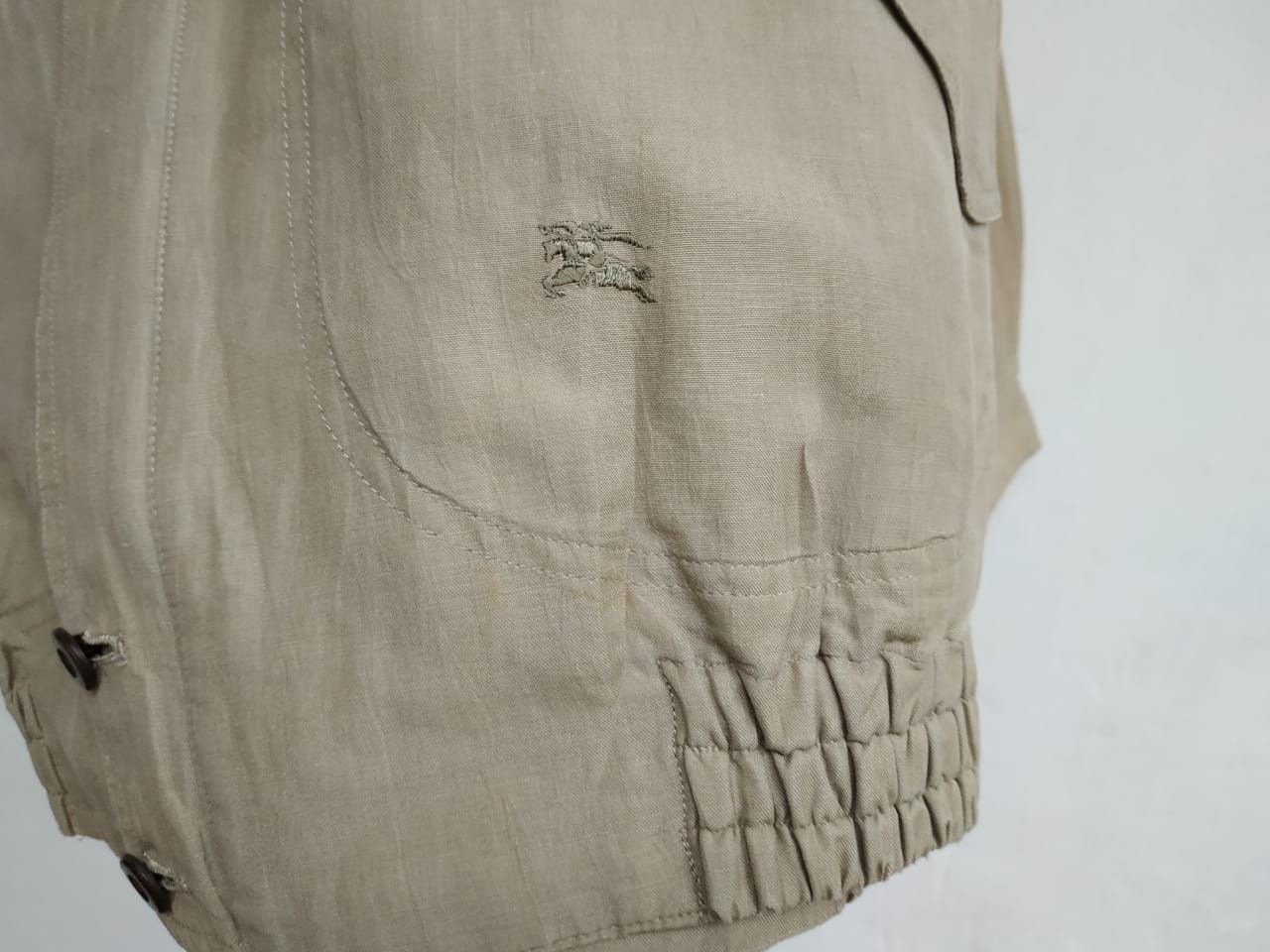 Burberry Vintage Burberry Linen Jacket Size US M / EU 48-50 / 2 - 11 Thumbnail