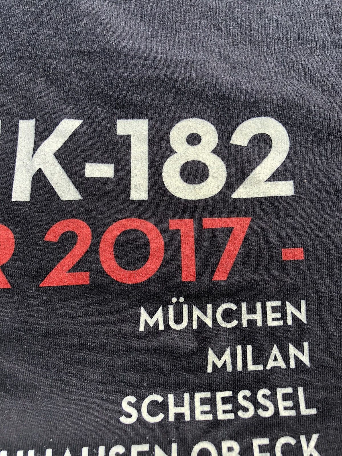 Band Tees Vintage 2000s Blink-182 Black Tee (Green Day Sum 41) Size US M / EU 48-50 / 2 - 9 Thumbnail