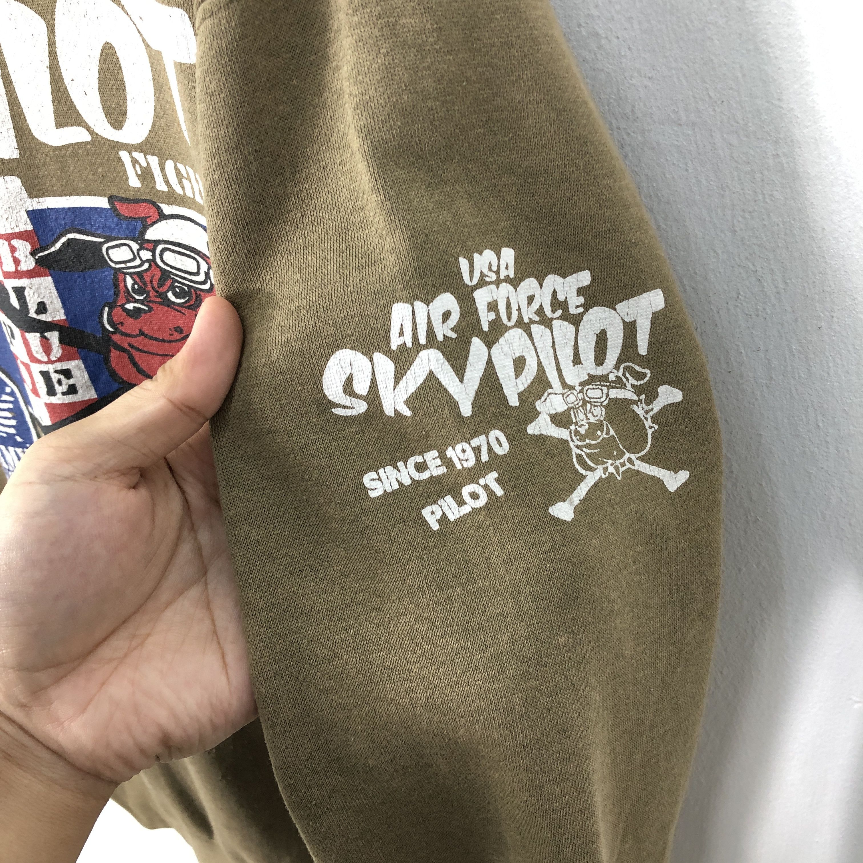 Vintage Vintage USAB Air Force Skypilot Sweatshirt SWT126 Size US XXL / EU 58 / 5 - 5 Thumbnail