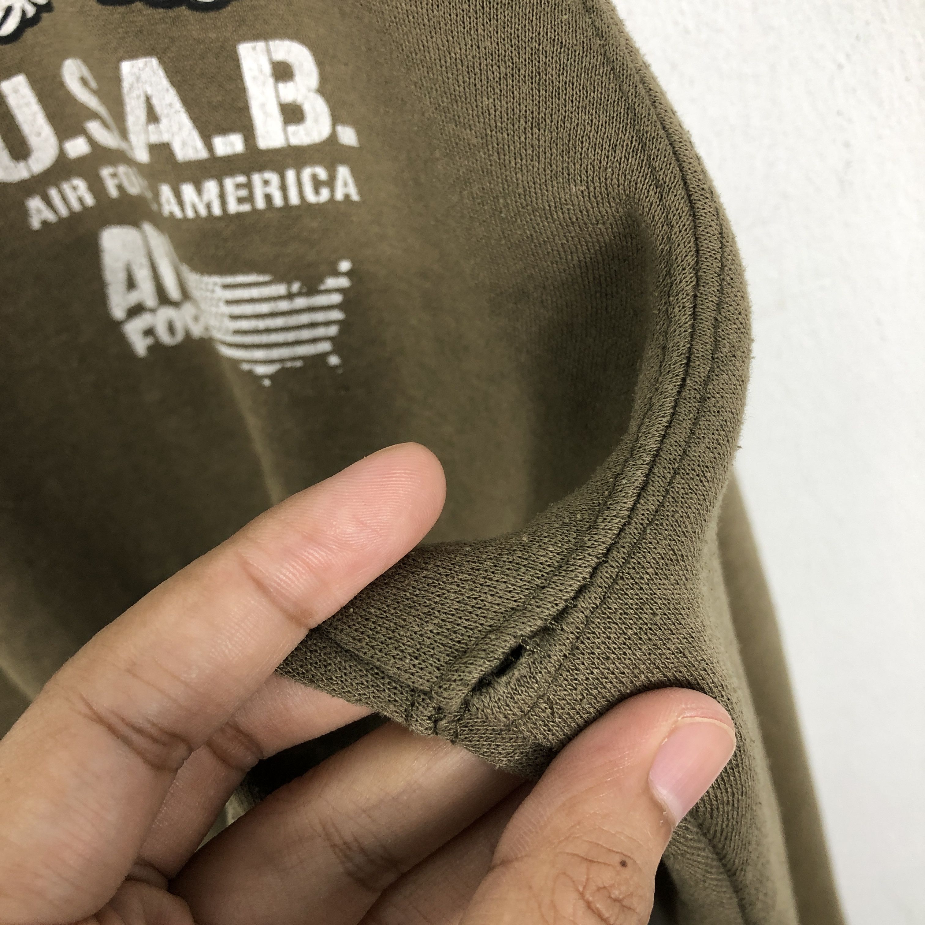 Vintage Vintage USAB Air Force Skypilot Sweatshirt SWT126 Size US XXL / EU 58 / 5 - 3 Thumbnail