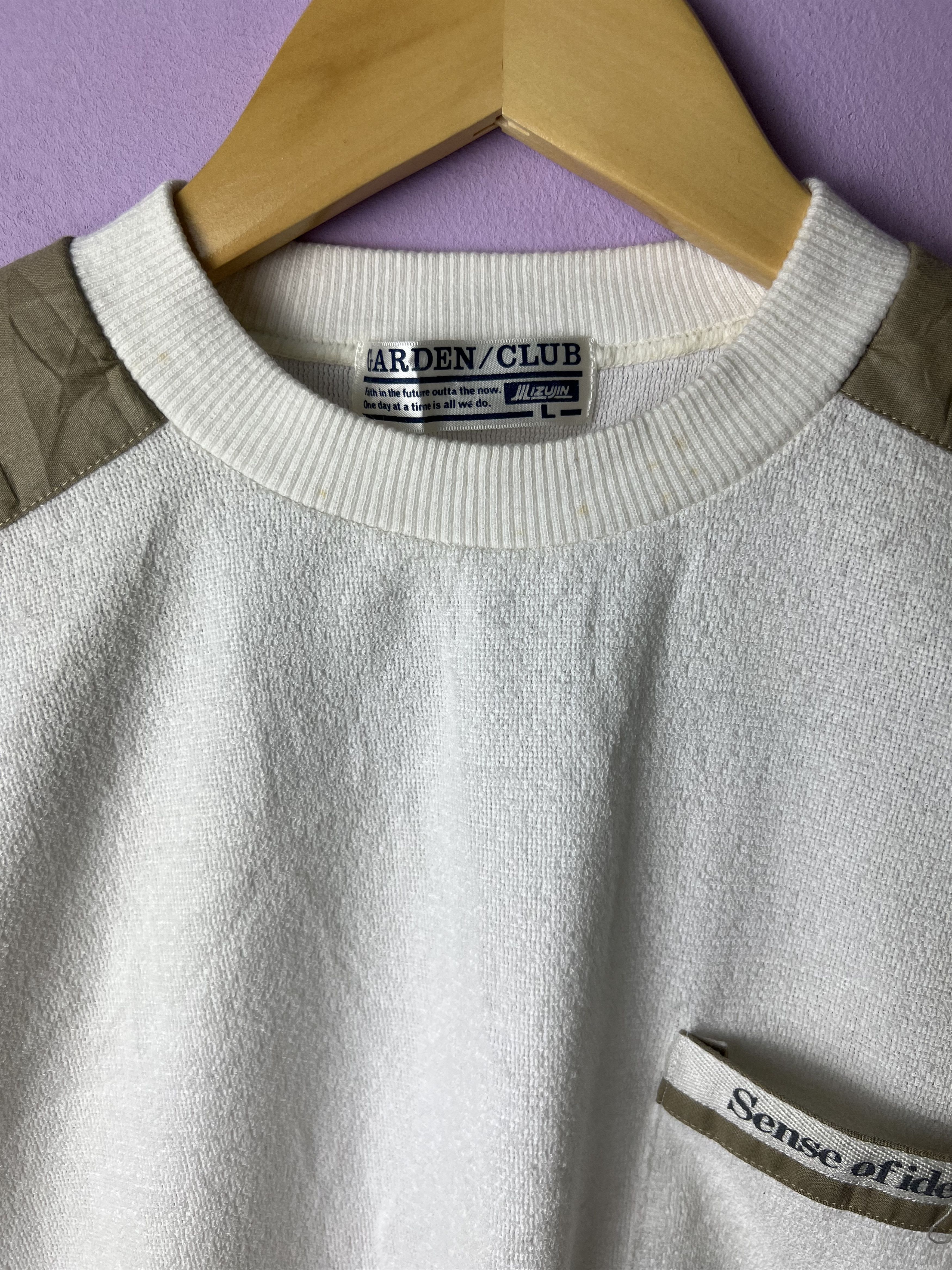 Japanese Brand 🔥Vintage Shoulder Patch Garden Club Crewneck Sweatshirts Size US S / EU 44-46 / 1 - 9 Thumbnail