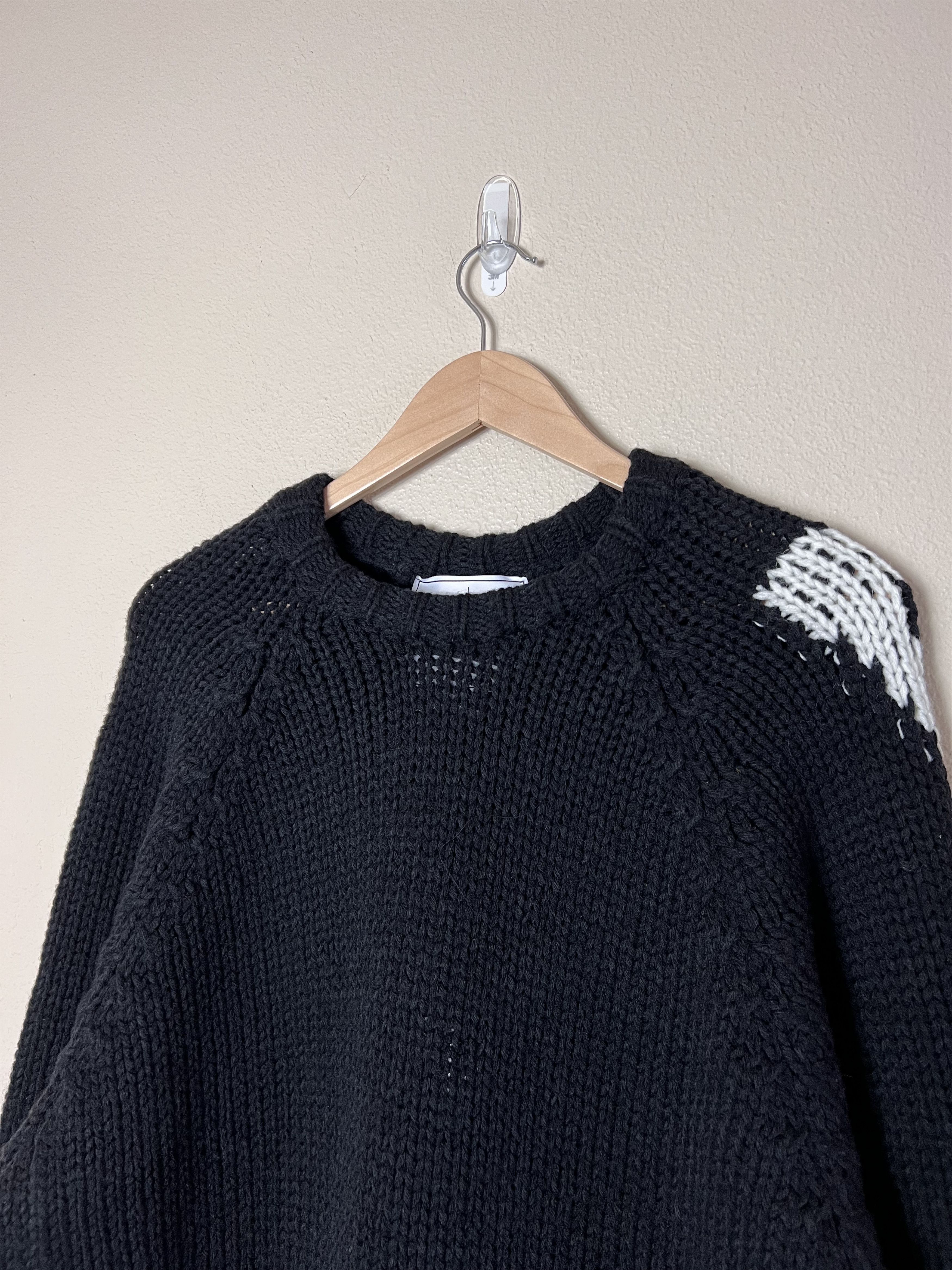 Palace × Y-3 Palace Y-3 Yohji Yamamoto Skeleton Knit Sweater in Black Size US L / EU 52-54 / 3 - 2 Thumbnail