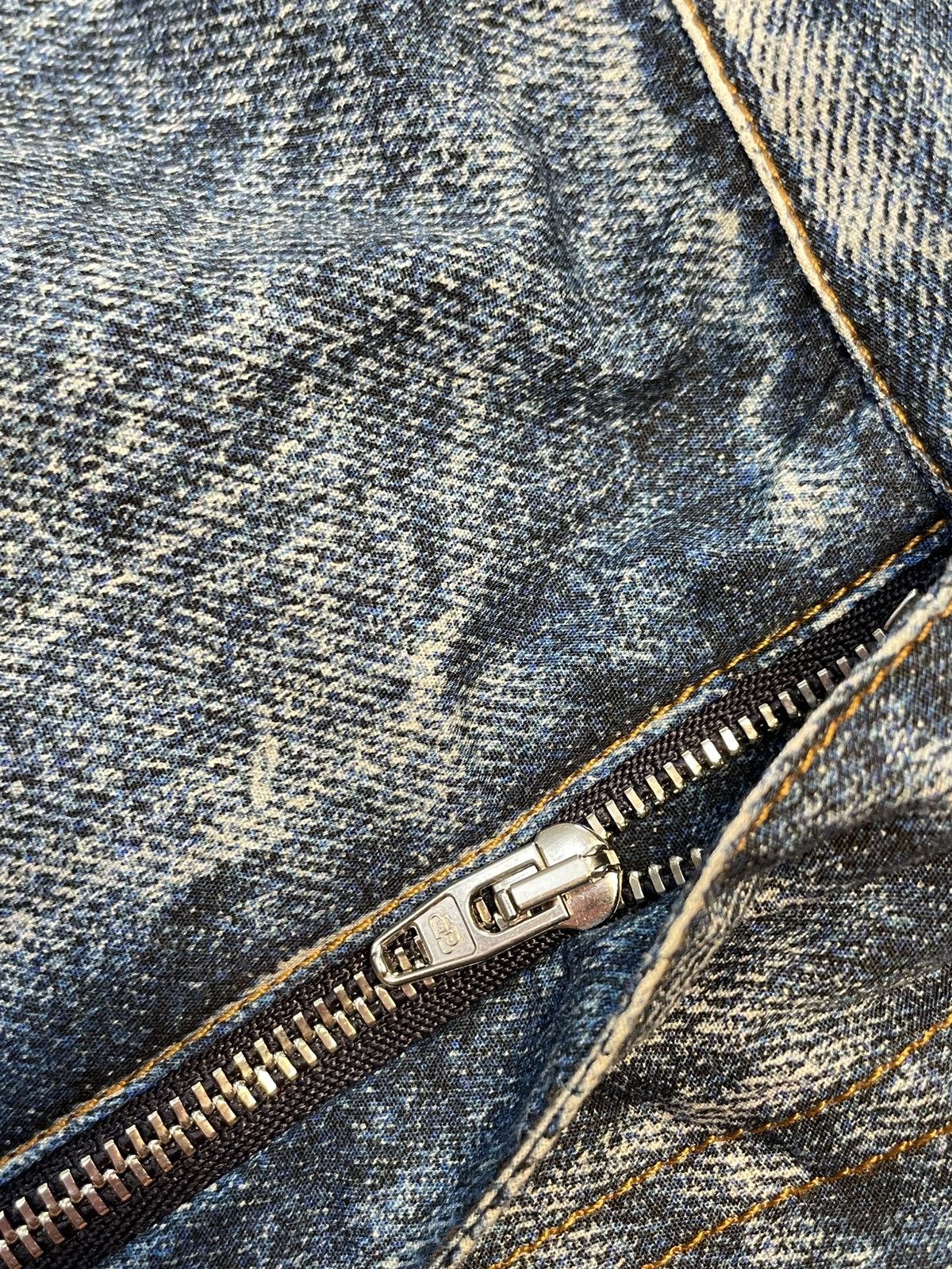 Balenciaga BALENCIAGA TROMPE L'OEIL DENIM PRINT BAGGY PANTS Size US 28 / EU 44 - 8 Thumbnail