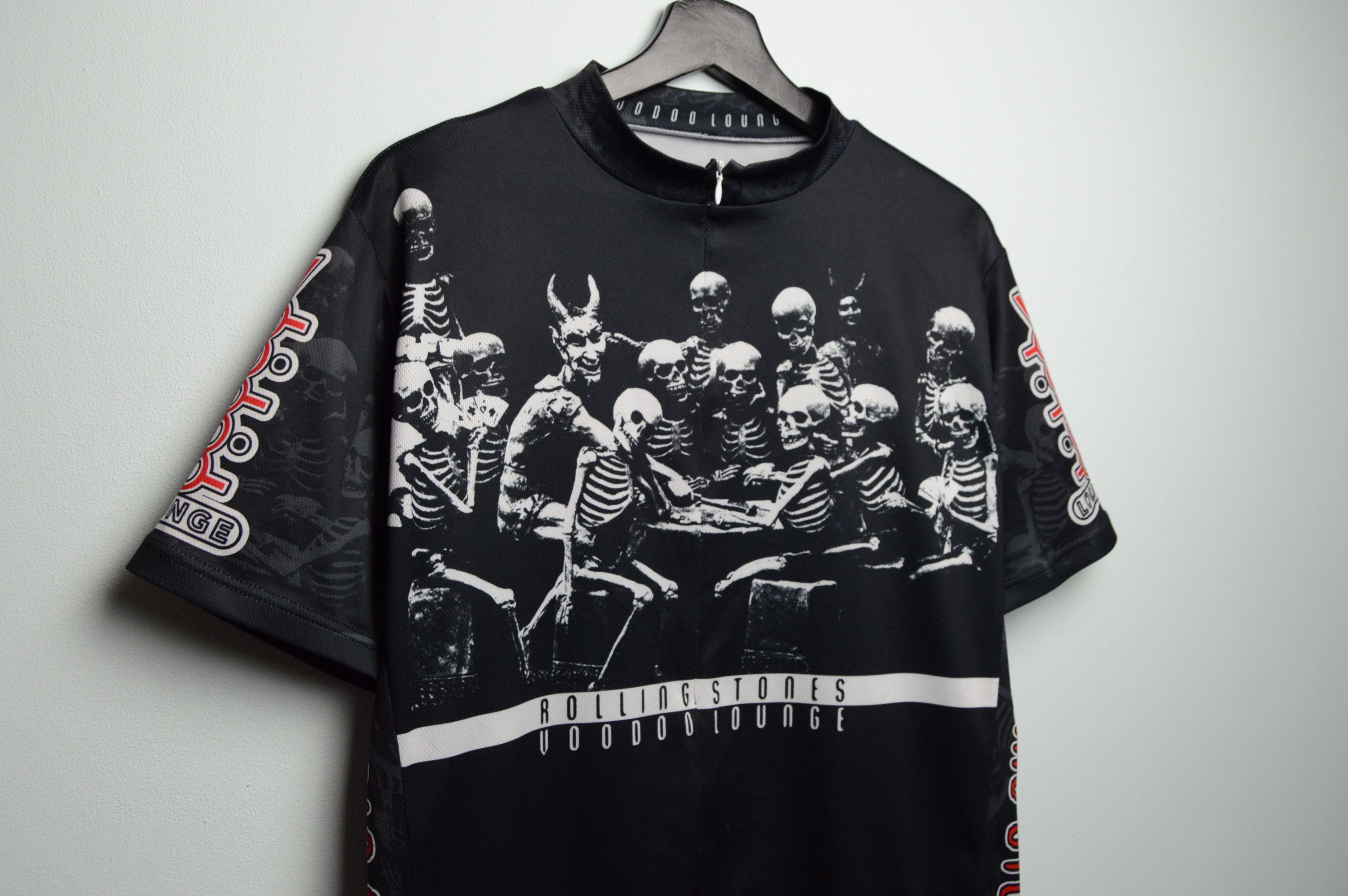 rare vintage rolling stone voodoo lounge cycle jersey