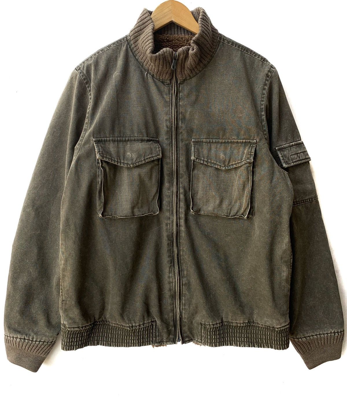 Johnbull × KOJIMA GENES 🇯🇵Japanese Brand Johnbull Japan Cargo Sherpa Lined Jacket Size US M / EU 48-50 / 2 - 1 Thumbnail
