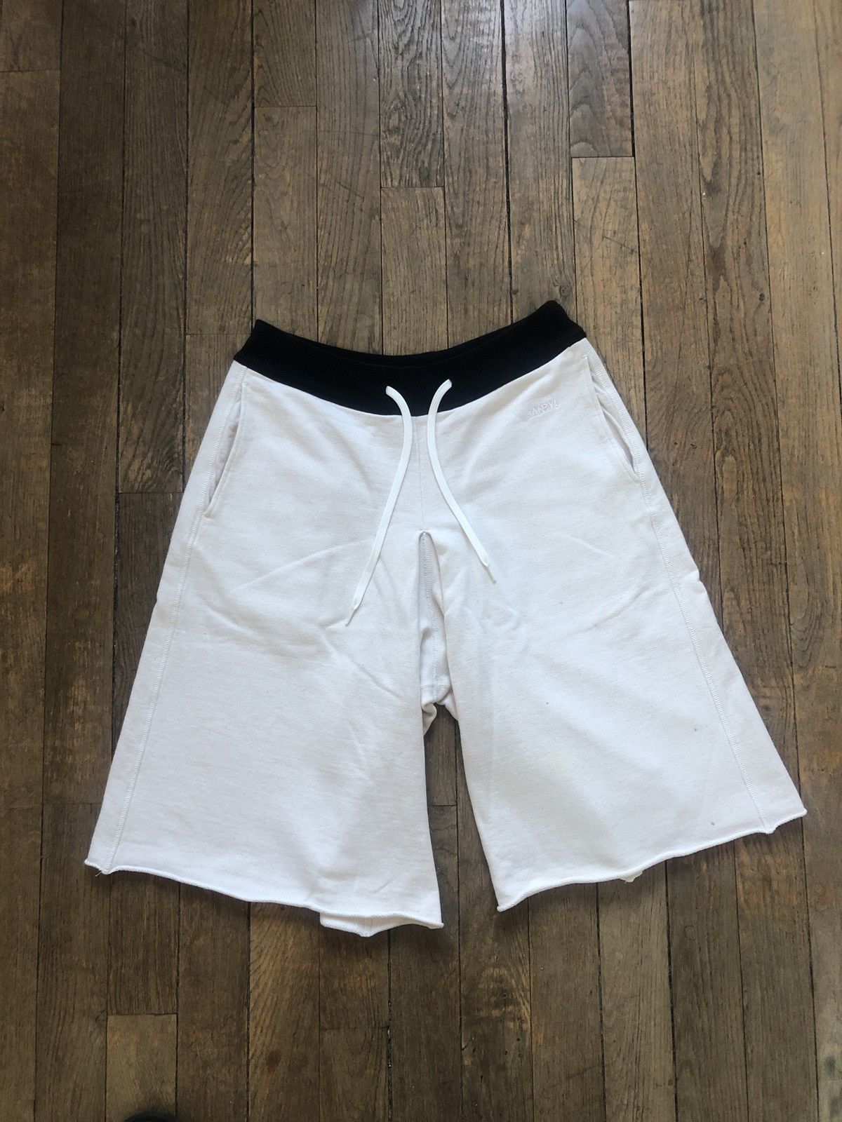 image of Comme Des Garcons x Fumito Ganryu Short Ganryu in Beige, Men's (Size 32)