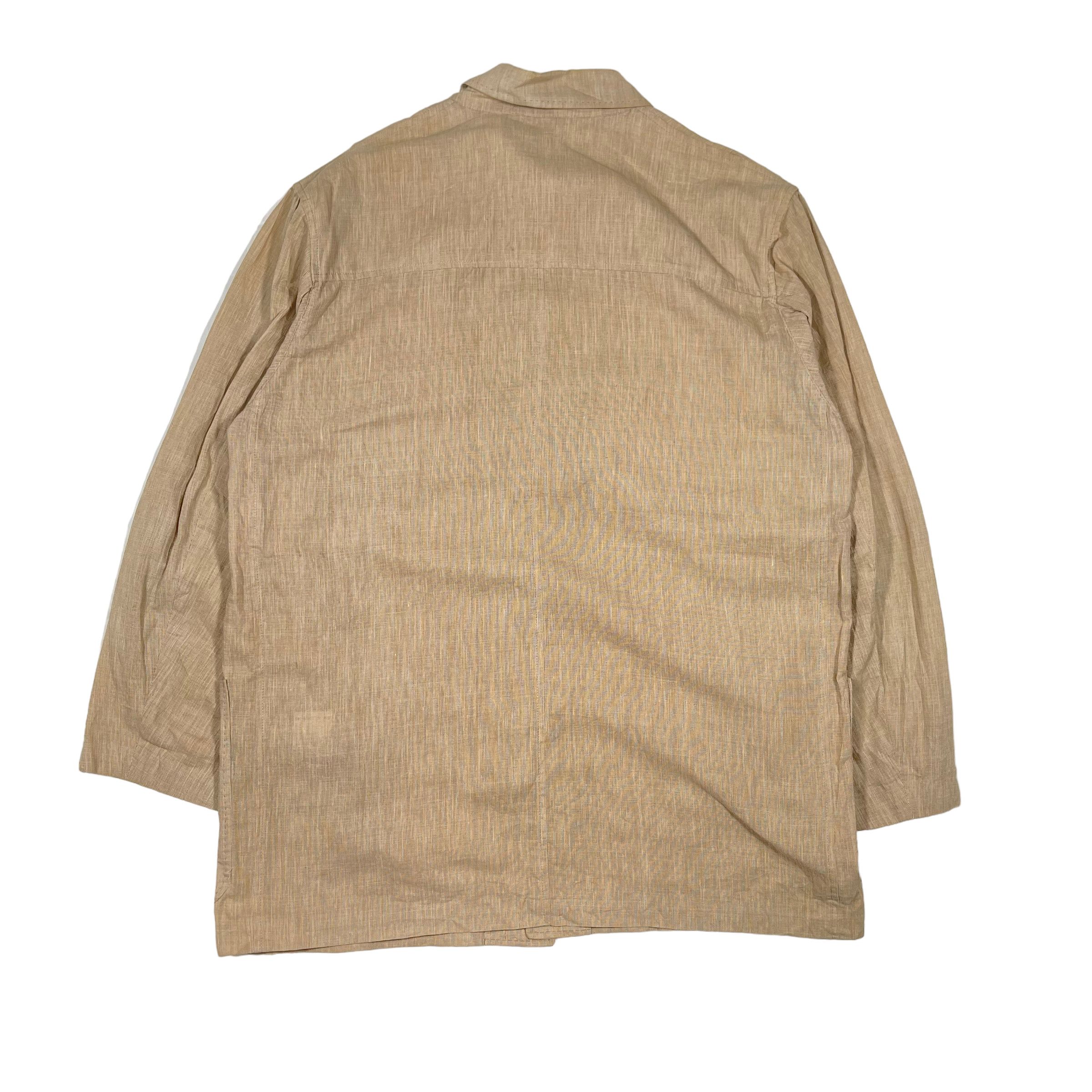 Givenchy × Vintage 1980s Givenchy Khaki Chore Jacket Size US L / EU 52-54 / 3 - 5 Thumbnail