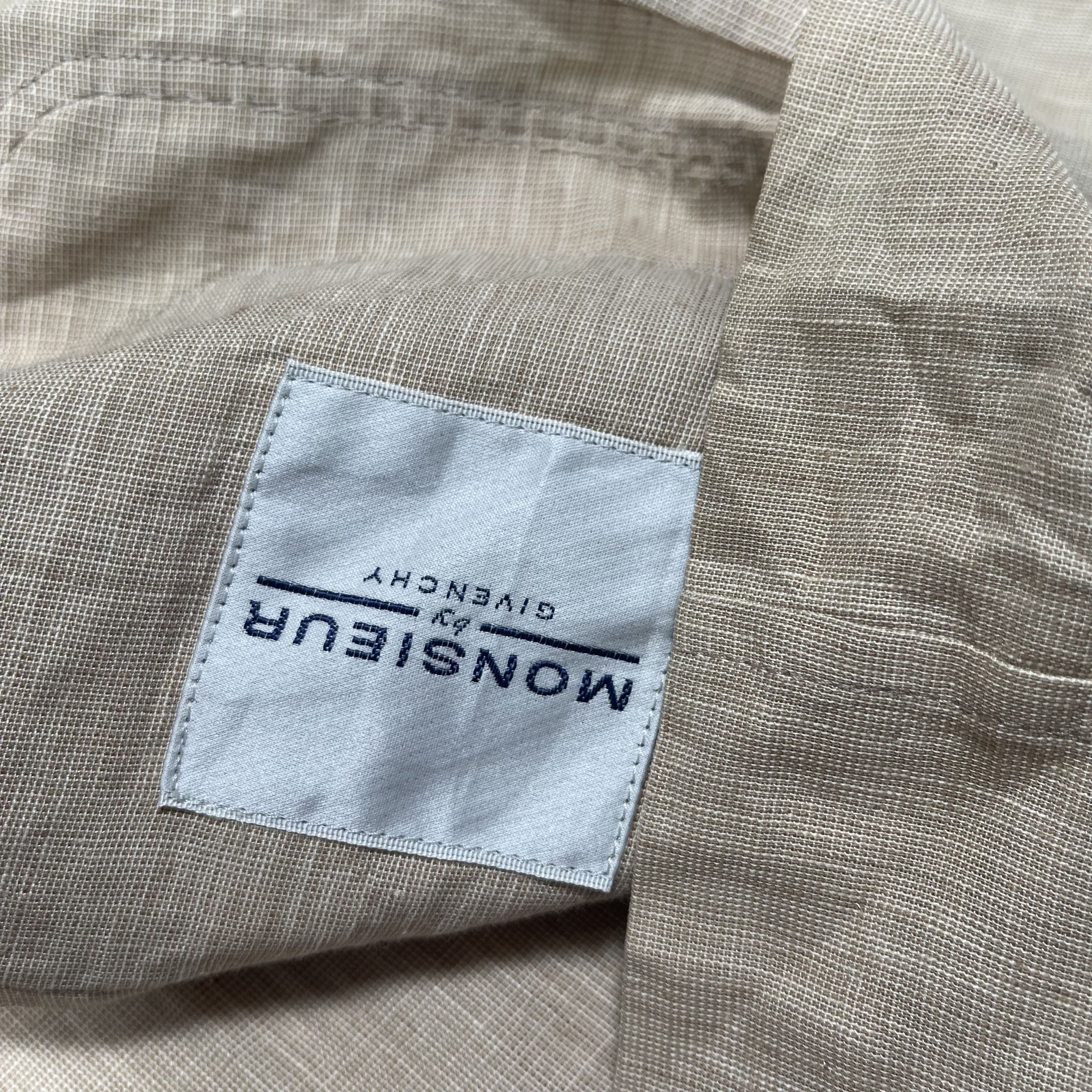 Givenchy × Vintage 1980s Givenchy Khaki Chore Jacket Size US L / EU 52-54 / 3 - 6 Thumbnail