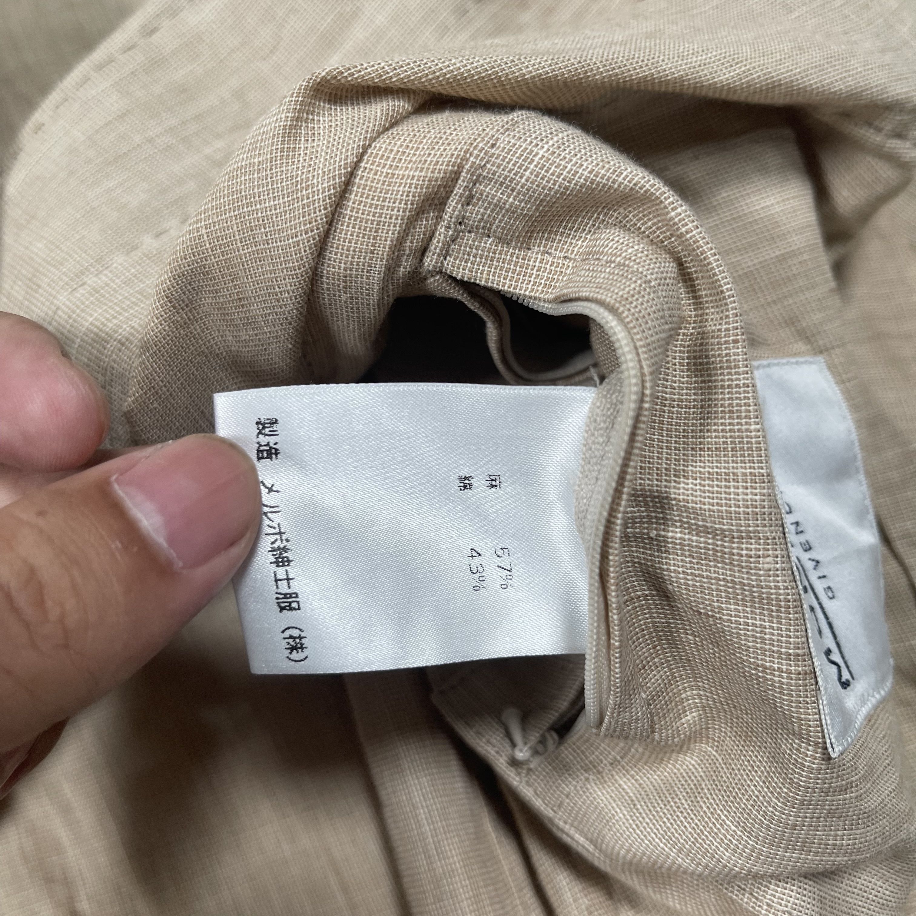 Givenchy × Vintage 1980s Givenchy Khaki Chore Jacket Size US L / EU 52-54 / 3 - 7 Thumbnail