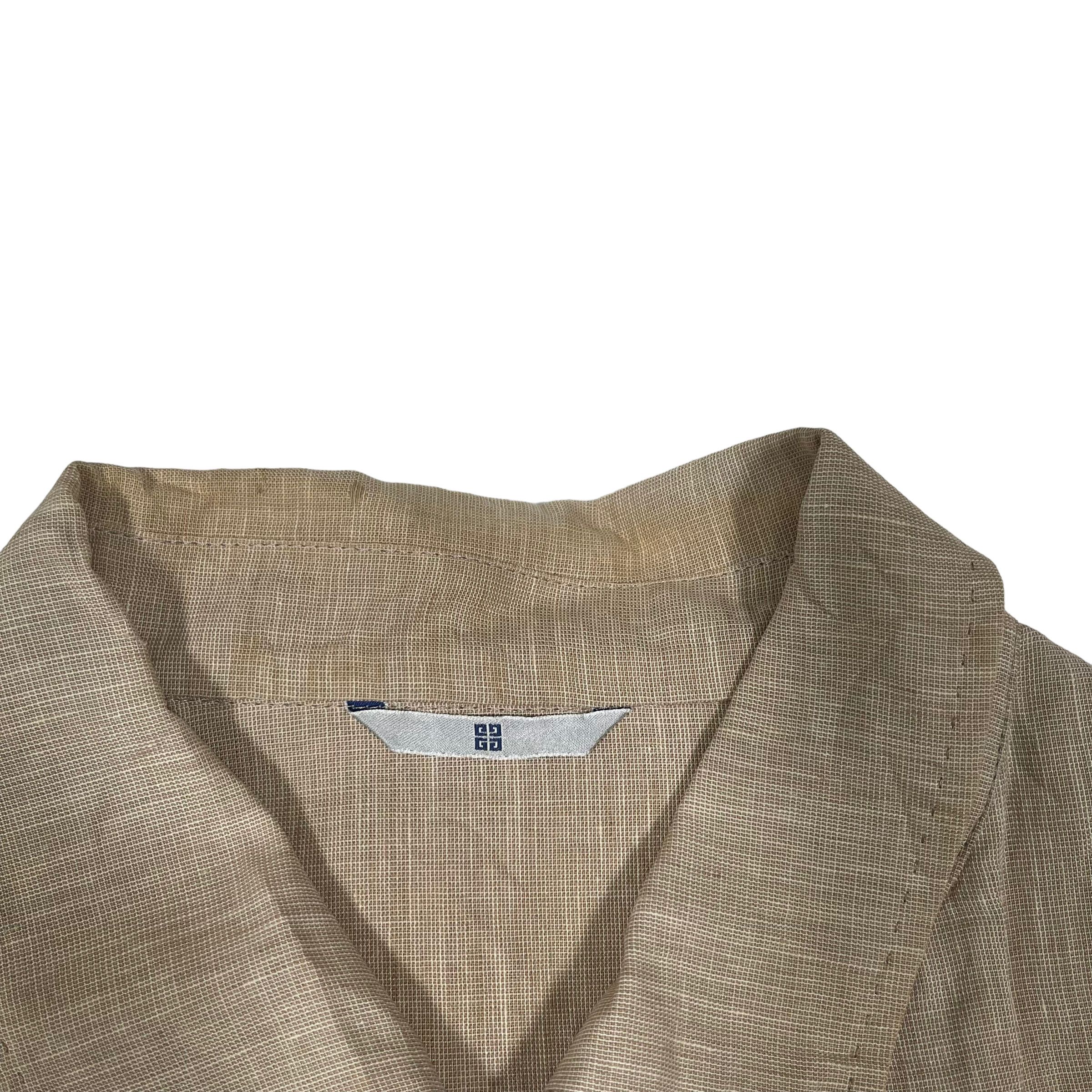 Givenchy × Vintage 1980s Givenchy Khaki Chore Jacket Size US L / EU 52-54 / 3 - 3 Thumbnail