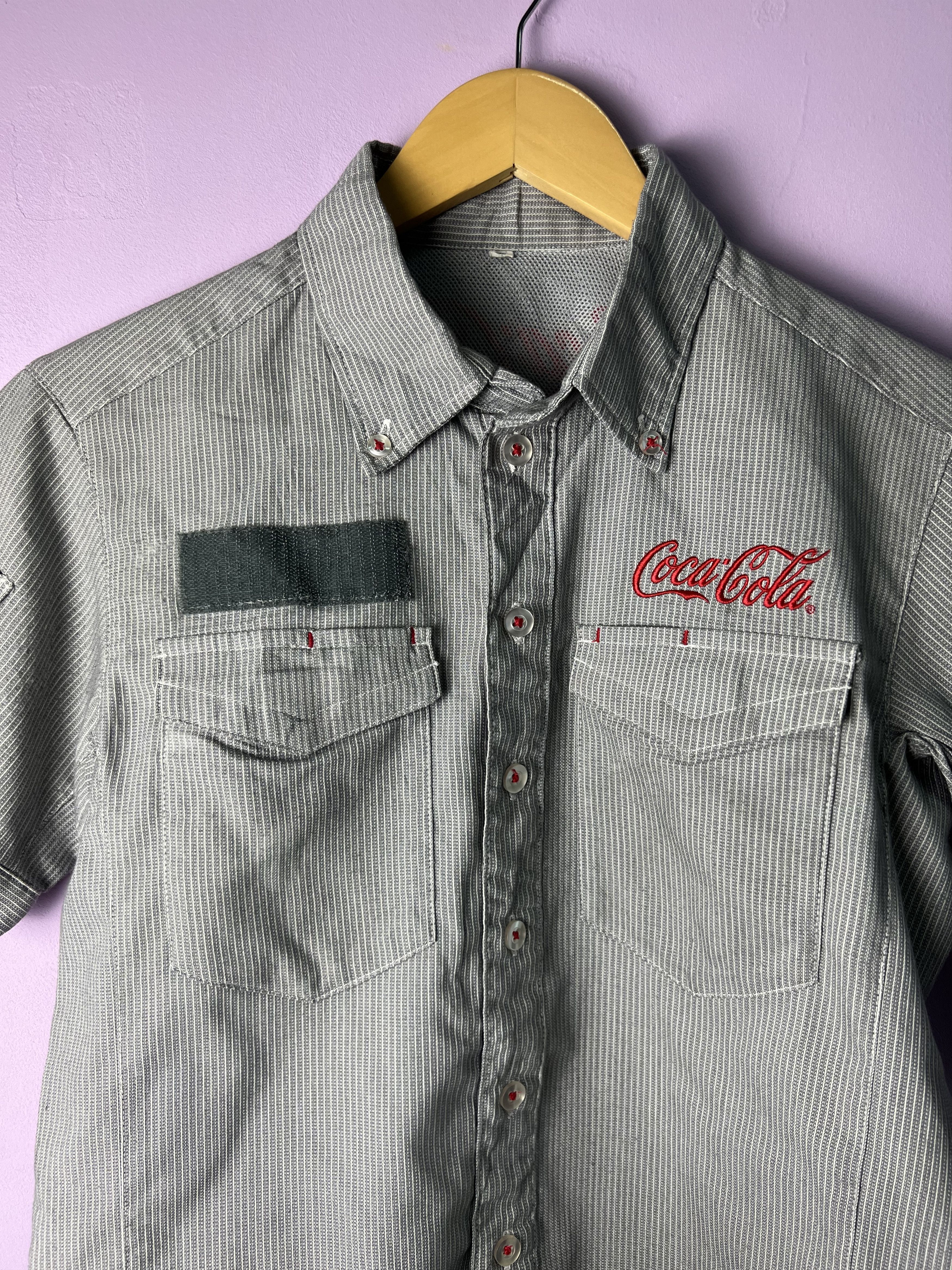 Coca Cola 🔥Vintage Coca Cola Hickory Shirts Size US S / EU 44-46 / 1 - 4 Thumbnail