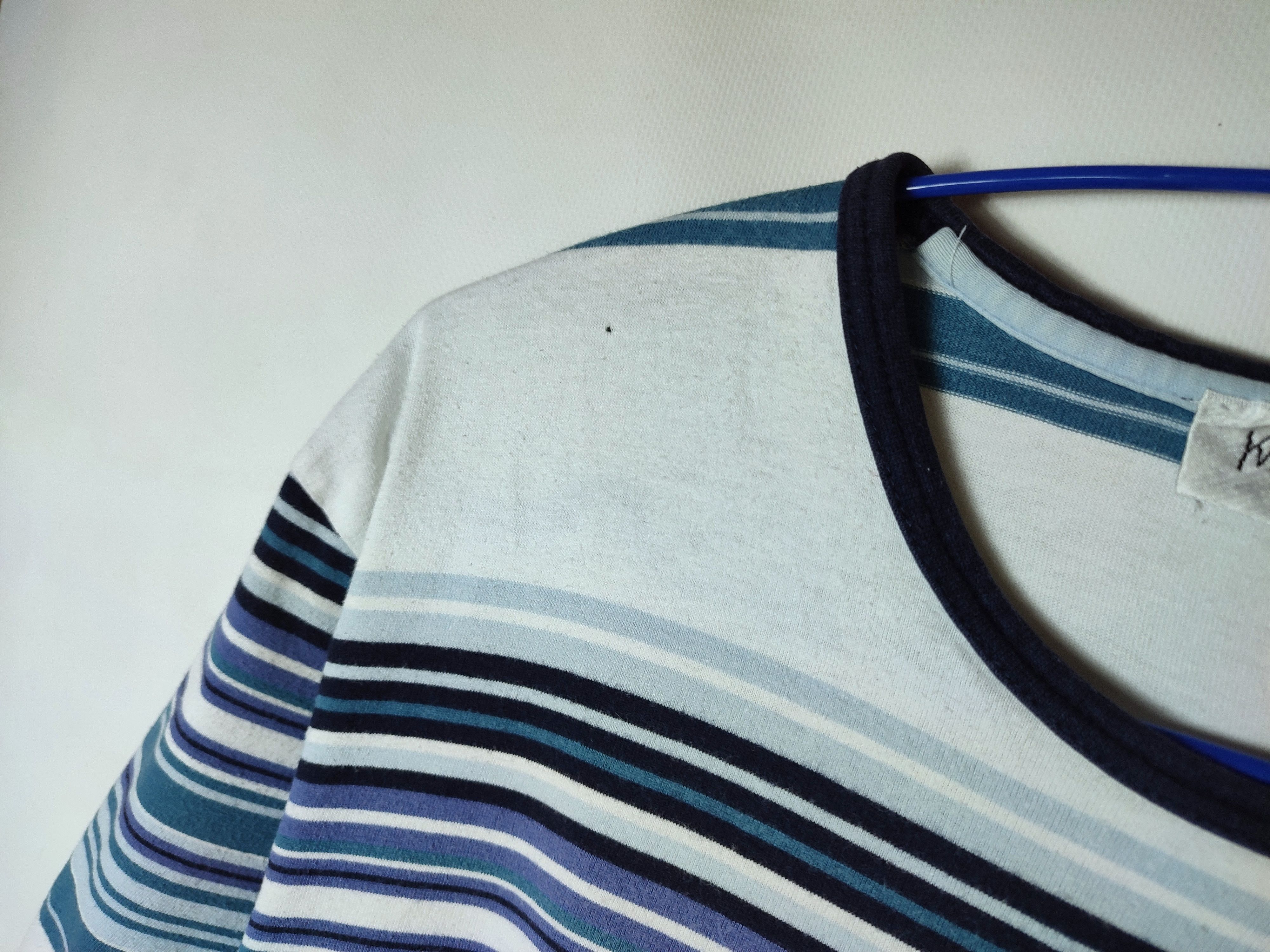 Vintage Vintage Ysl striped t shirt Size US S / EU 44-46 / 1 - 4 Thumbnail