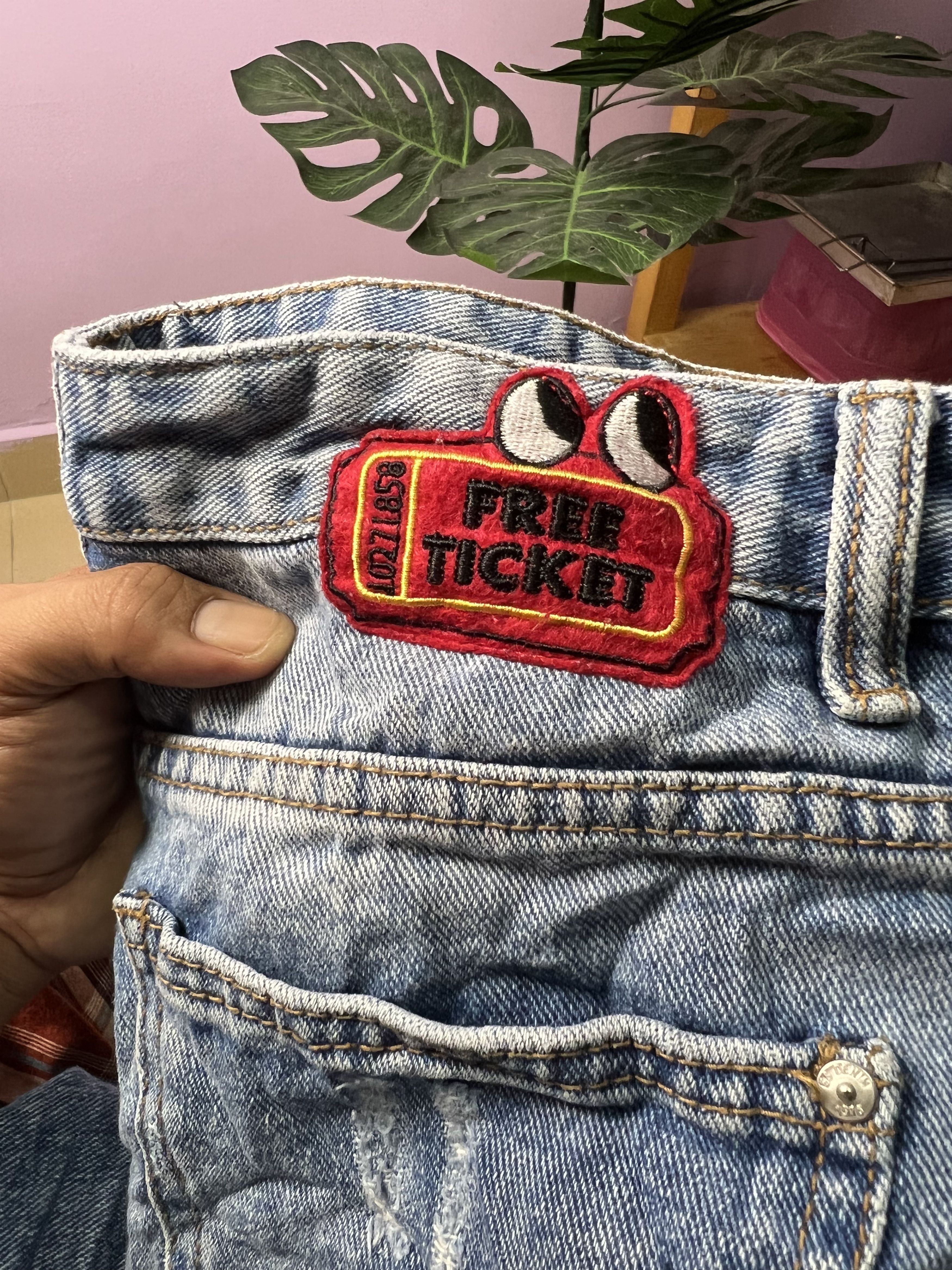 Japanese Brand 🔥ES Premium Denim Patches Distressed Denim Size US 30 / EU 46 - 12 Thumbnail