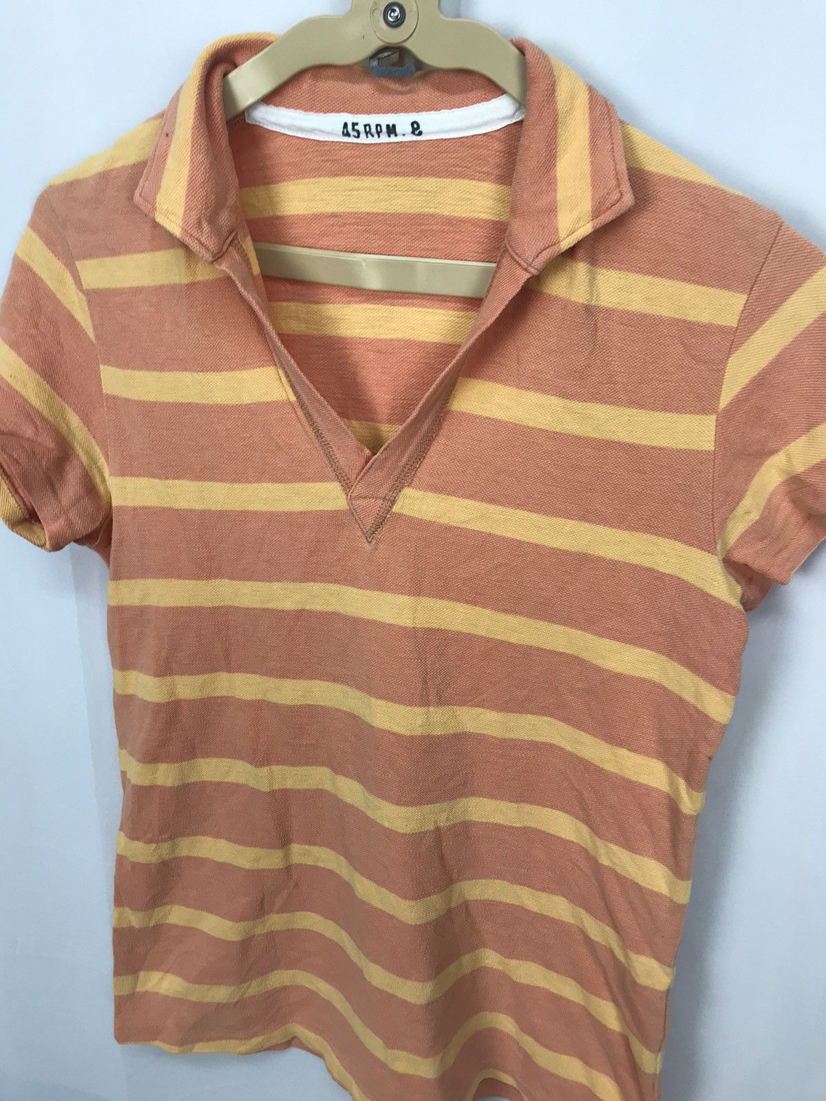 45rpm × Japanese Brand 45rpm stripe polos tee ladies Size S / US 4 / IT 40 - 3 Thumbnail