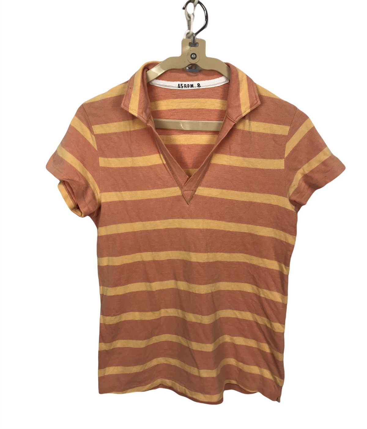 45rpm × Japanese Brand 45rpm stripe polos tee ladies Size S / US 4 / IT 40 - 1 Thumbnail