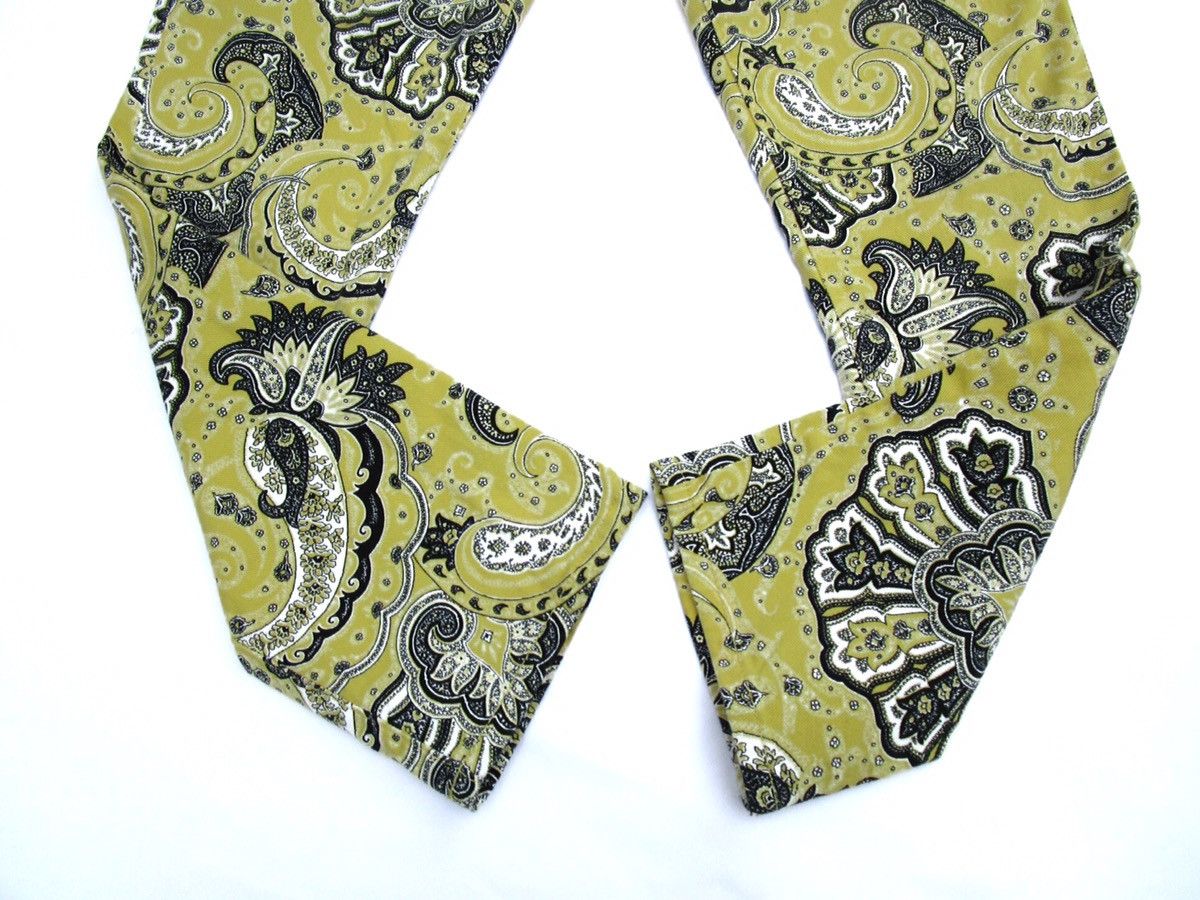 Lauren Ralph Lauren × Ralph Lauren Ralph Lauren milano yellow paisley floral print slimfit leg Size US 30 / EU 46 - 4 Thumbnail