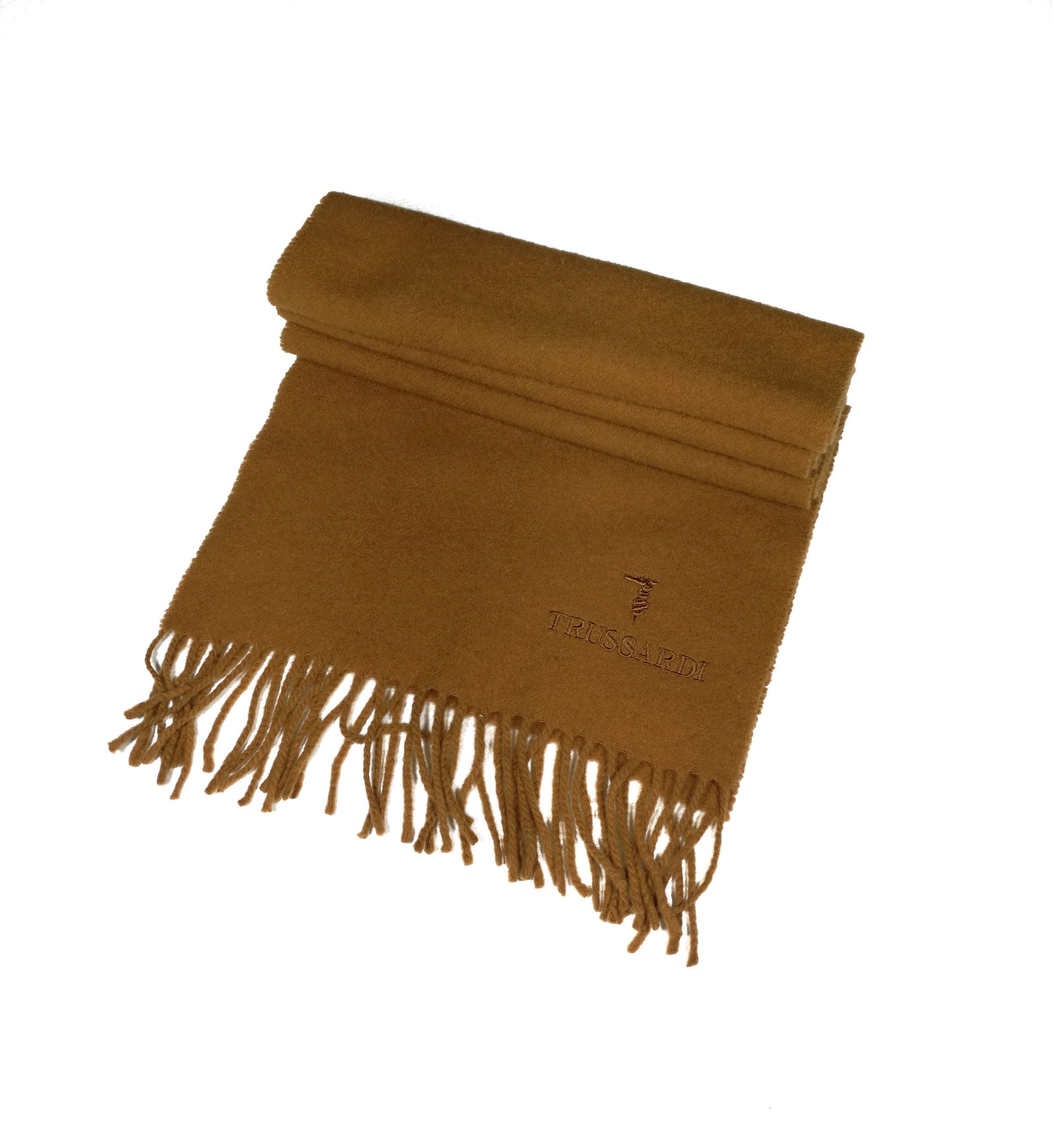 Other × Trussardi Trussardi wool scarf Embroidered Logo Size ONE SIZE - 2 Thumbnail