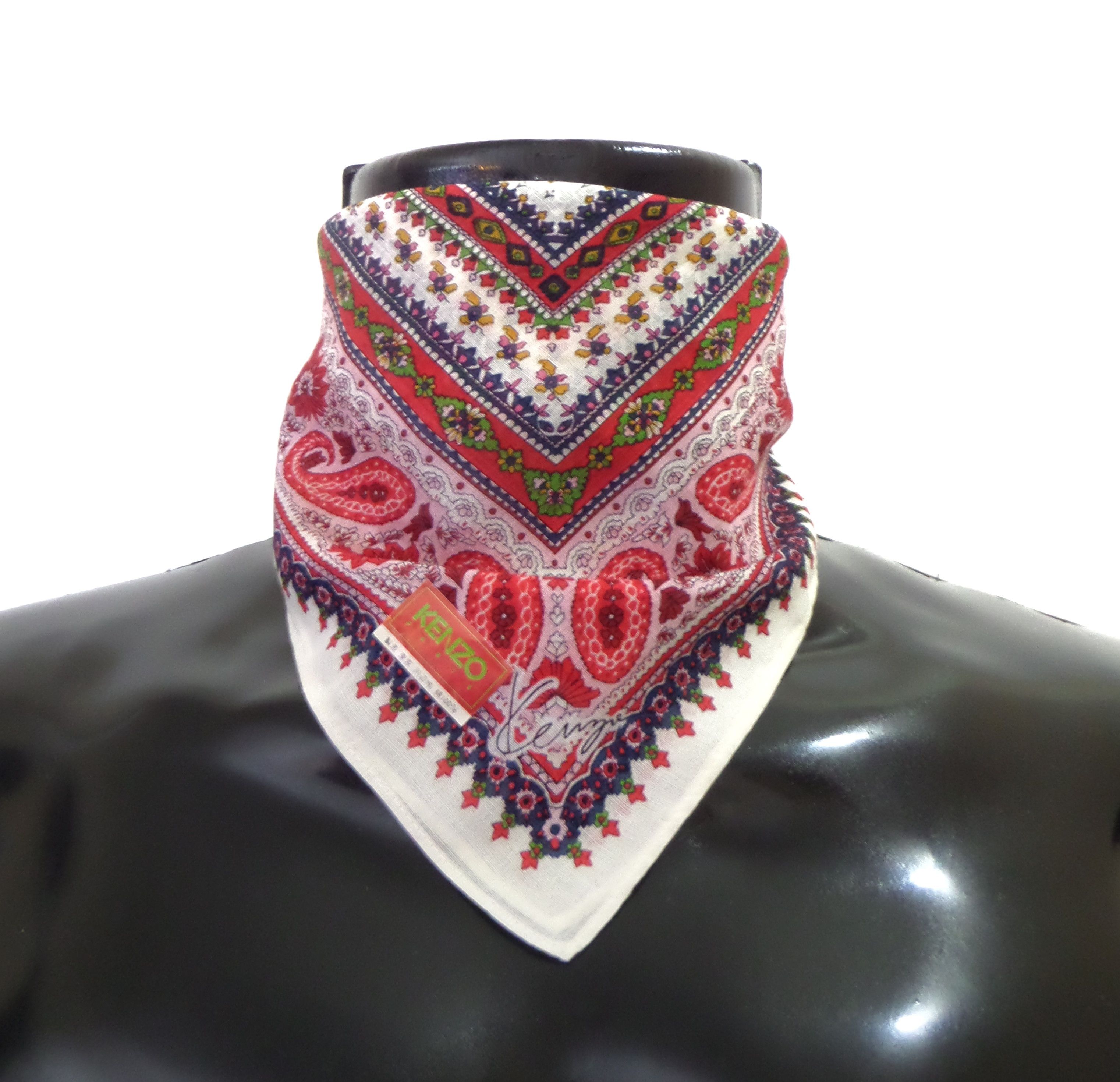 Kenzo Hot Sale Kenzo Paris handkerchief / Neckerchief Size ONE SIZE - 2 Thumbnail
