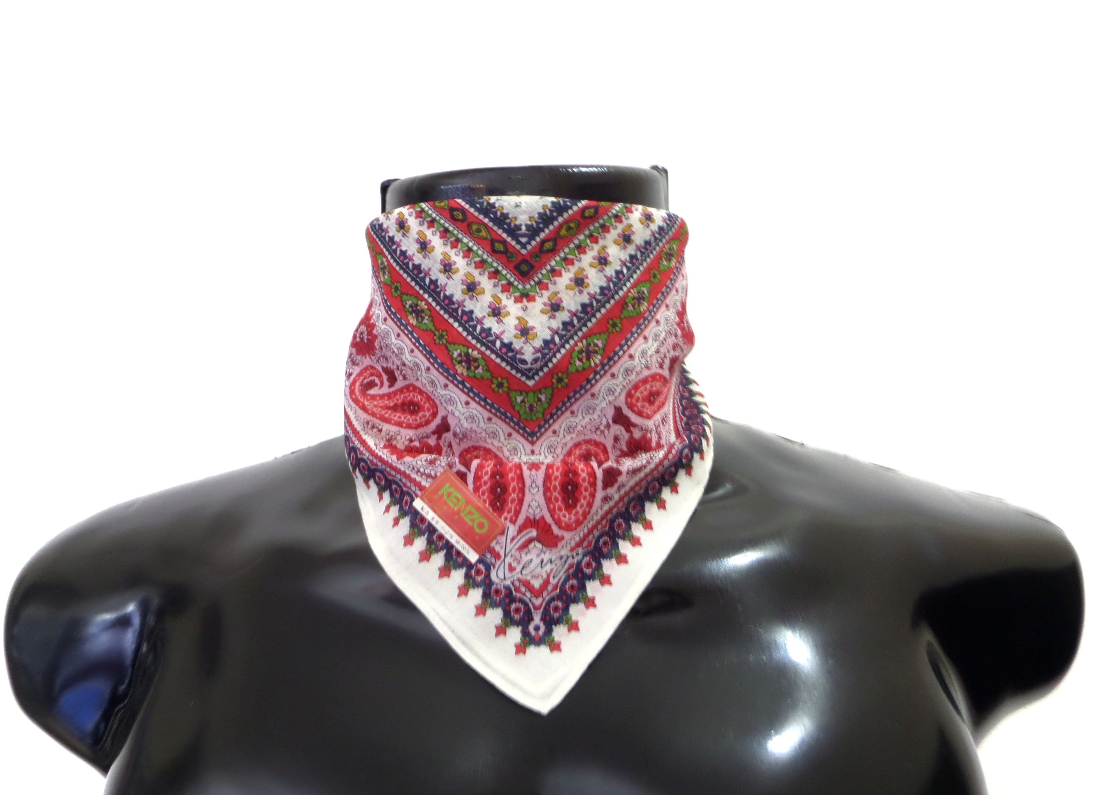 Kenzo Hot Sale Kenzo Paris handkerchief / Neckerchief Size ONE SIZE - 1 Thumbnail