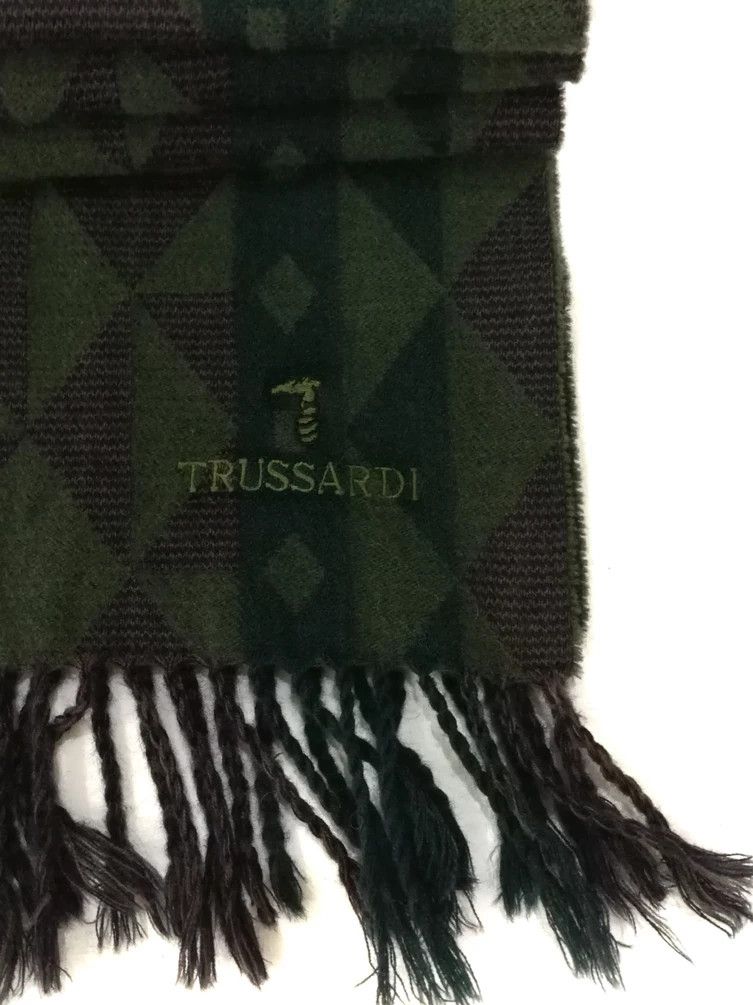 Other × Trussardi TRUSSARDI wool scarf Italian designer Activewear Size ONE SIZE - 3 Thumbnail