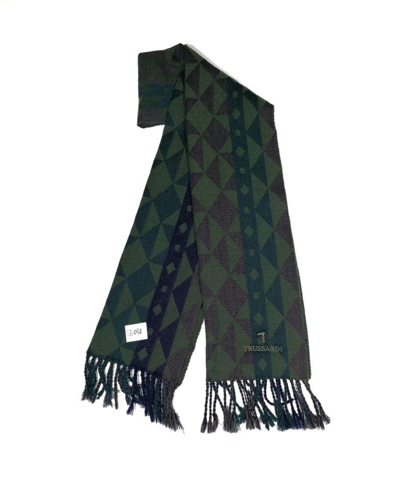 Other × Trussardi TRUSSARDI wool scarf Italian designer Activewear Size ONE SIZE - 1 Thumbnail