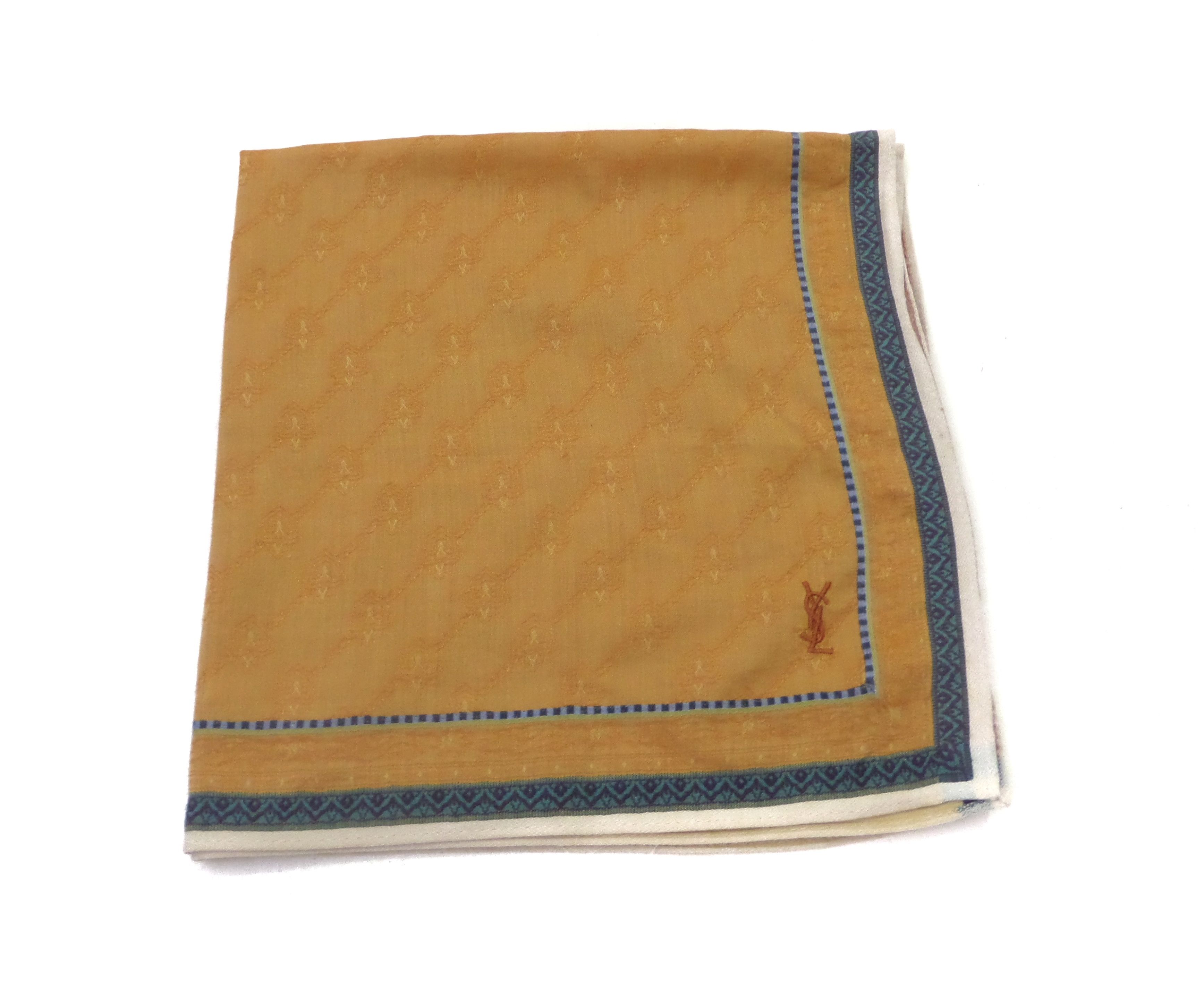 Yves Saint Laurent Yves Saint Laurent handkerchief / neckerchief Size ONE SIZE - 4 Thumbnail
